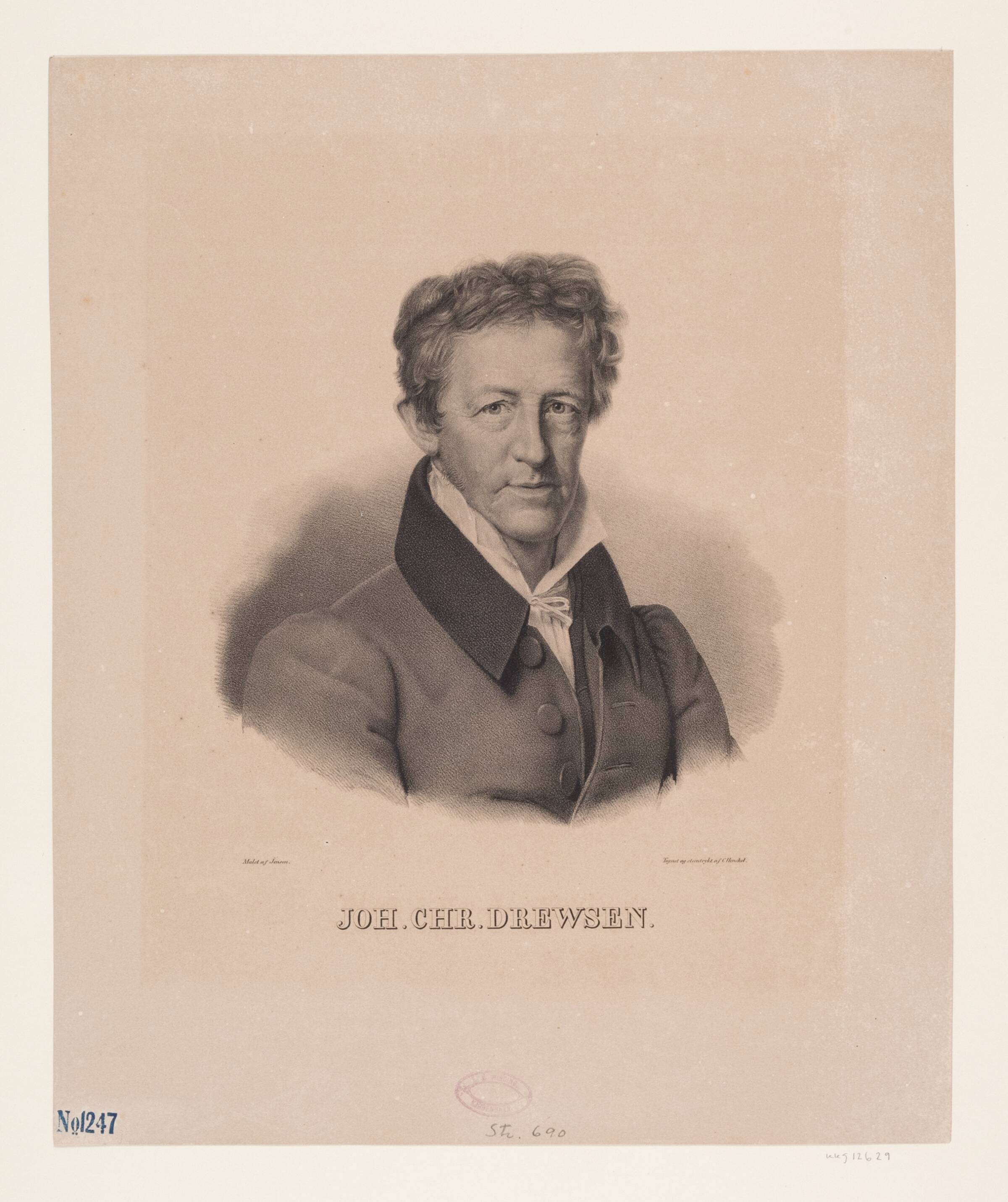 Johan Christian Drewsen, Carl Henckel, 1800-1849