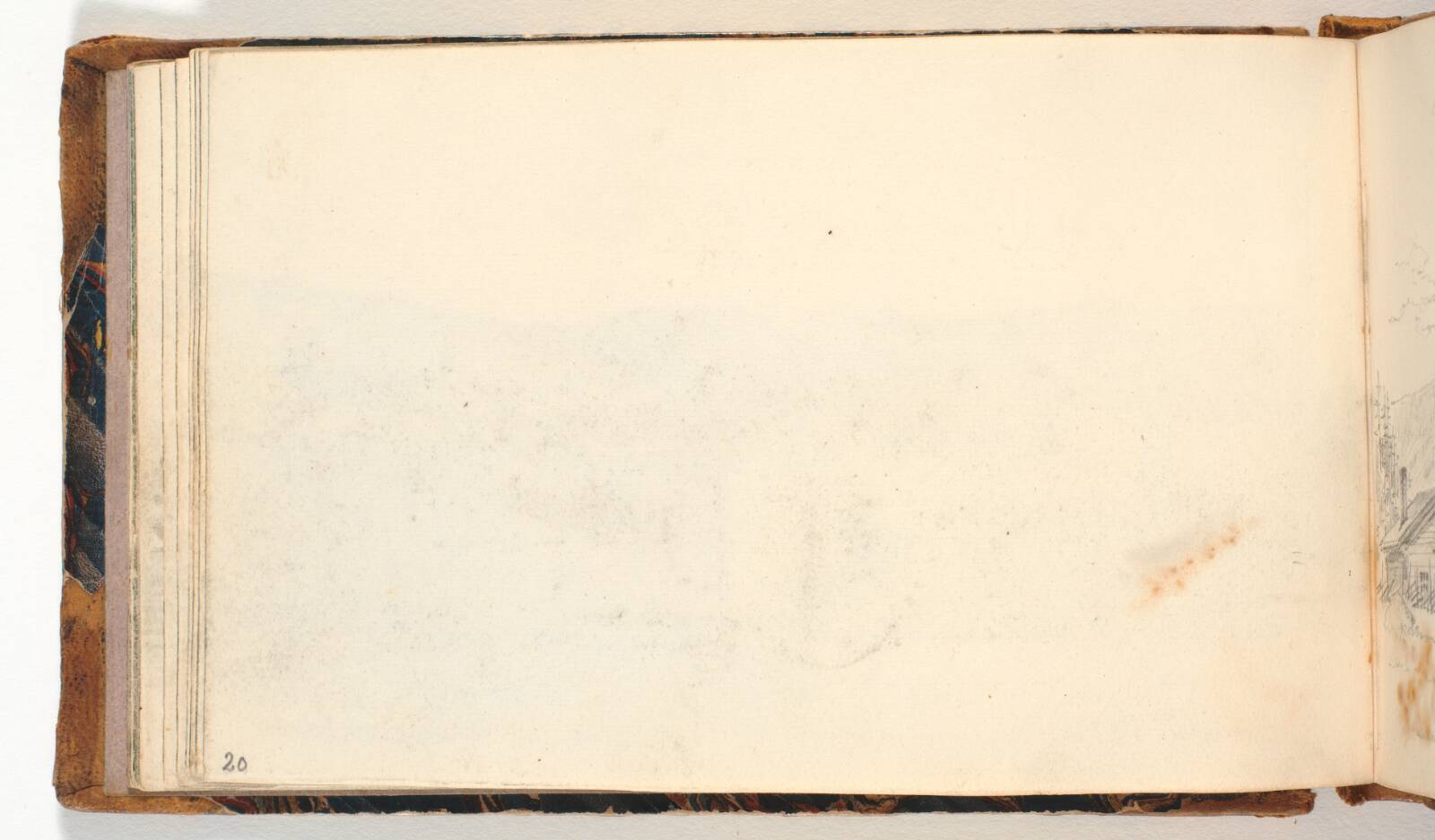 Blank, Martinus Rørbye, 1832
