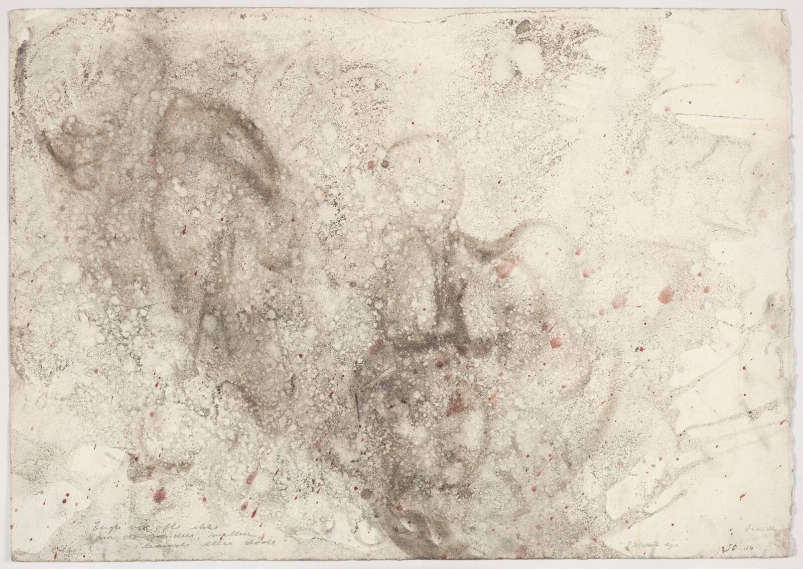 Svedetegning, John Olsen, 2004