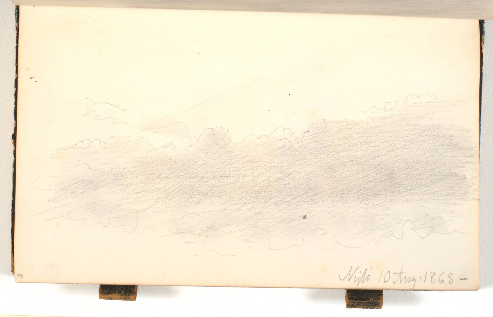 Skystudie, P.C. Skovgaard, 1868