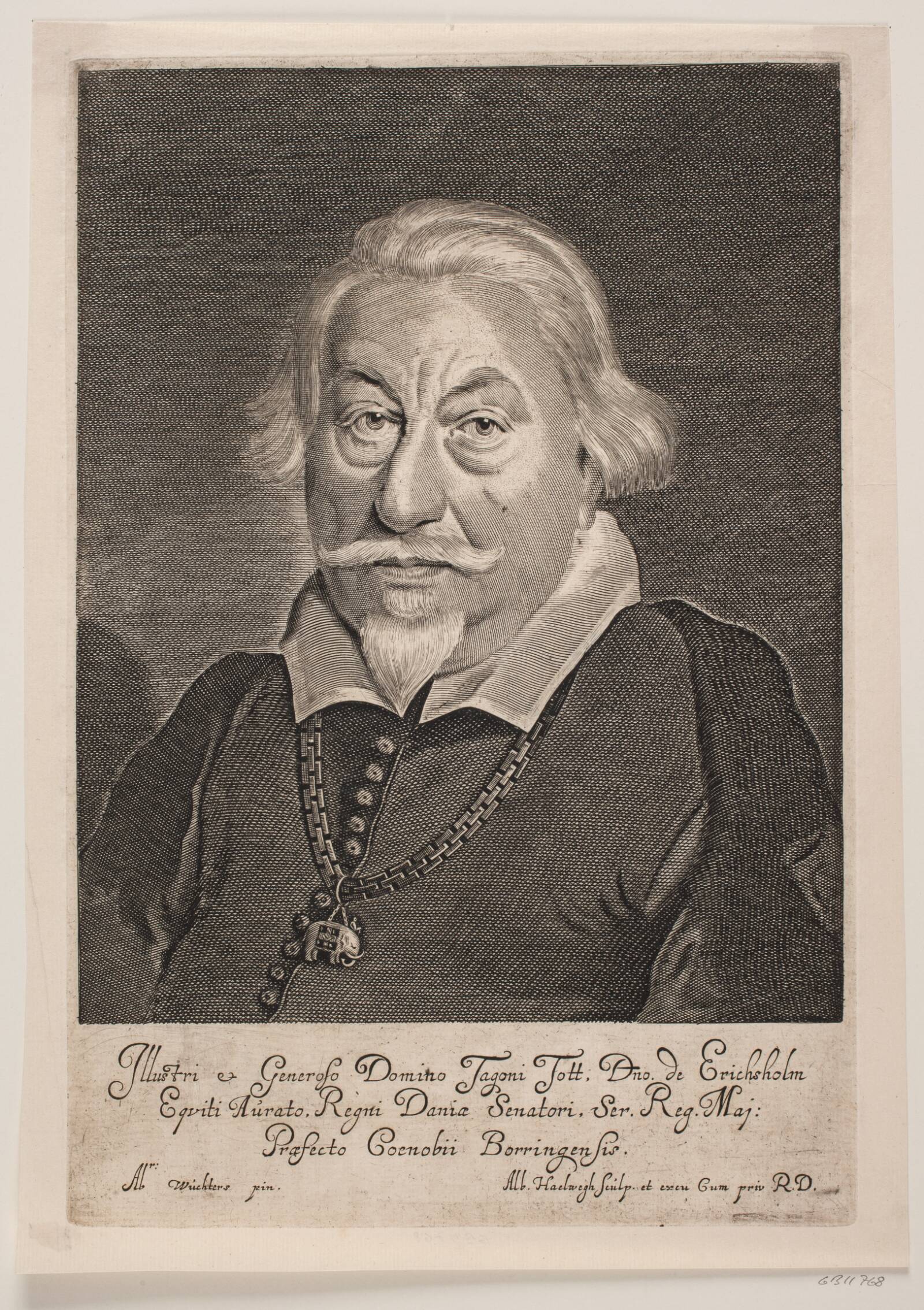 Tage Thott, Albert Haelwegh, 1655-1659