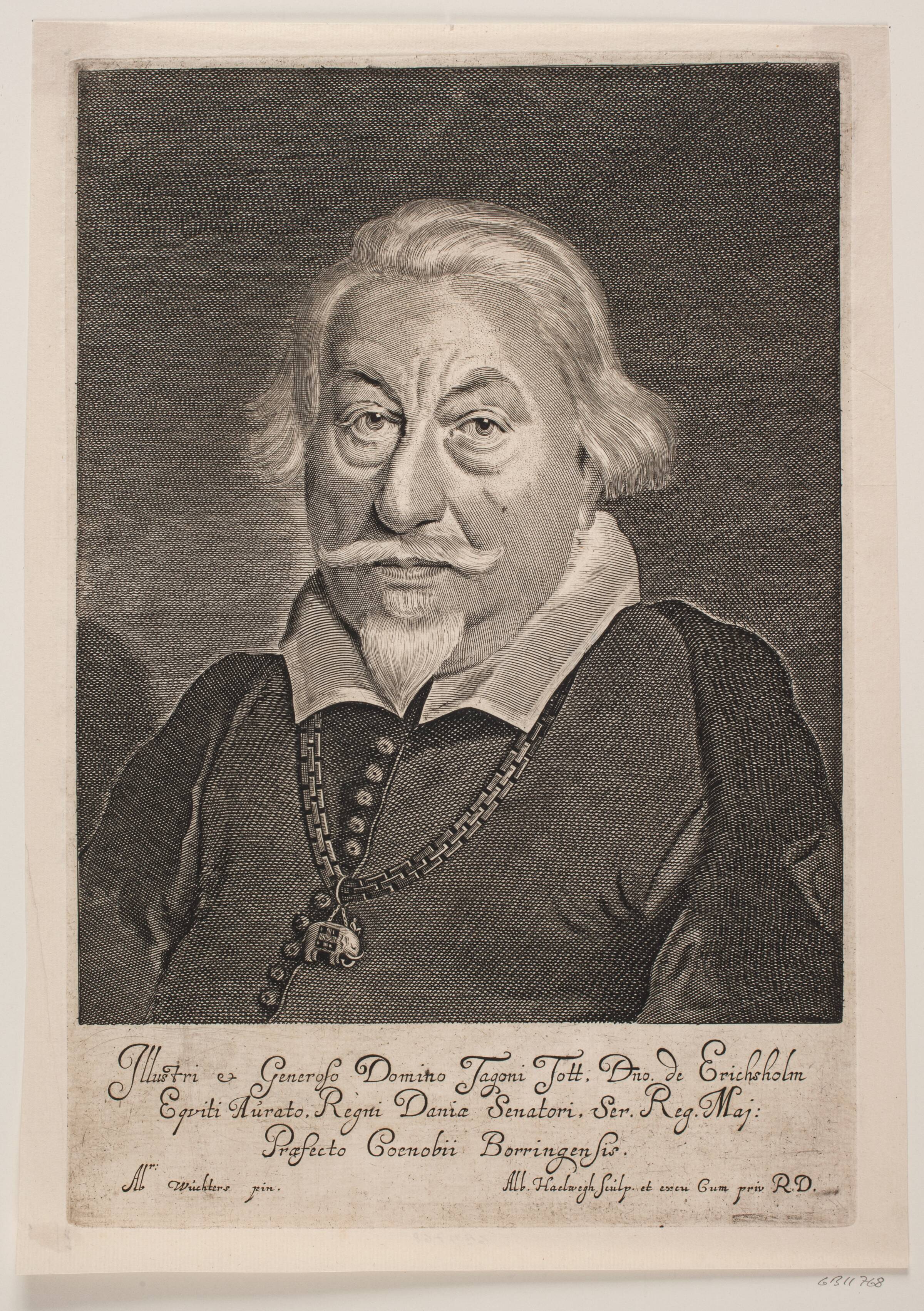 Tage Thott, Albert Haelwegh, 1655-1659