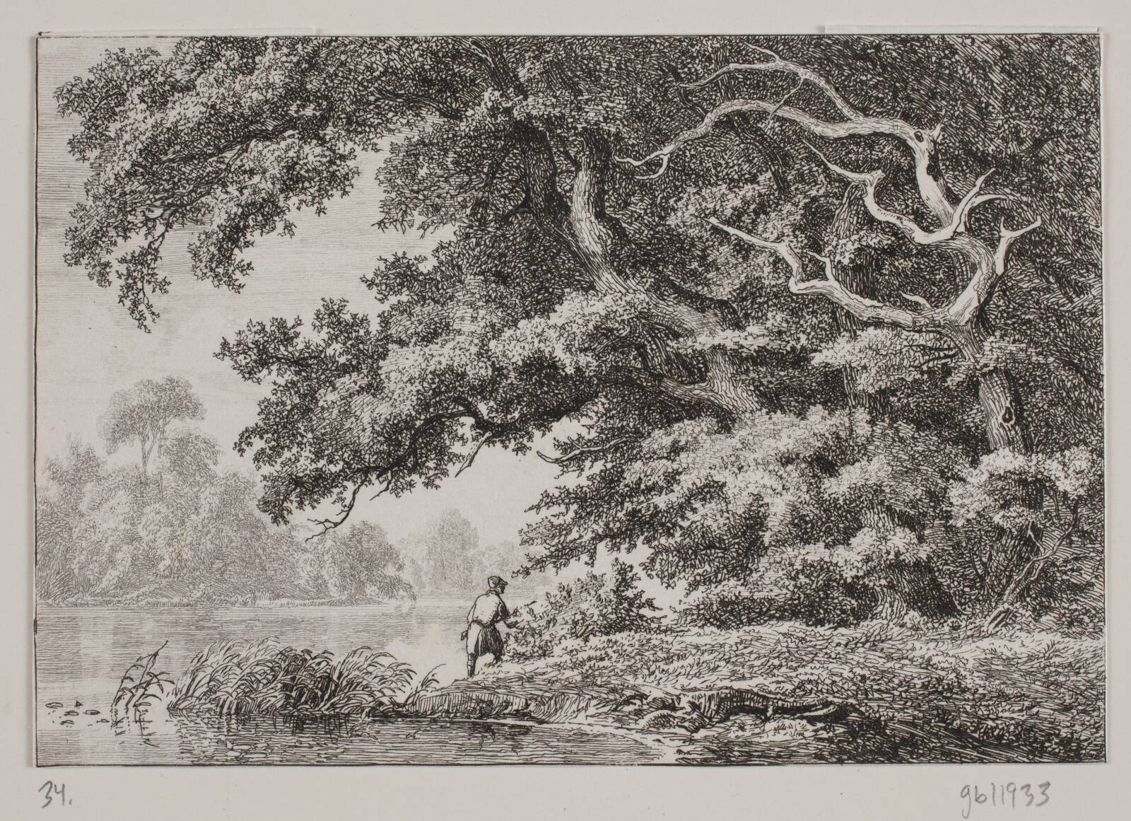 Parti i Hellebæk, Hermann Carmiencke, 1850