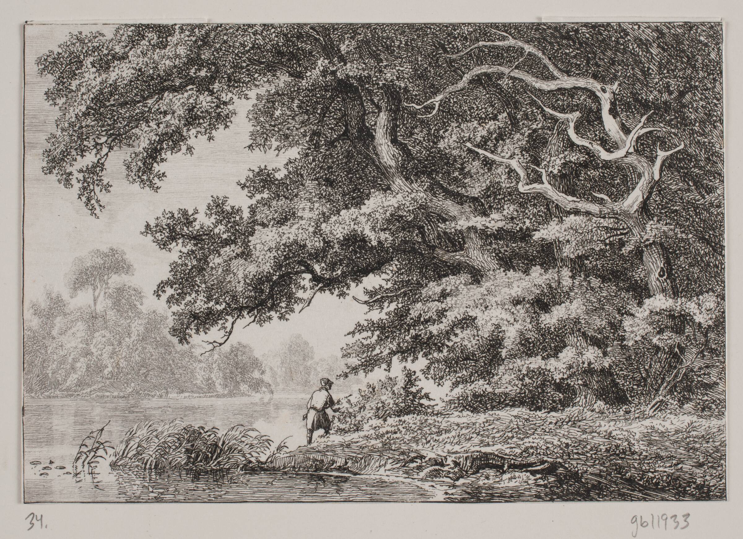 Parti i Hellebæk, Hermann Carmiencke, 1850