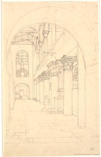 Et parti i kirken S. Lorenzo fuori le Mura, Rom