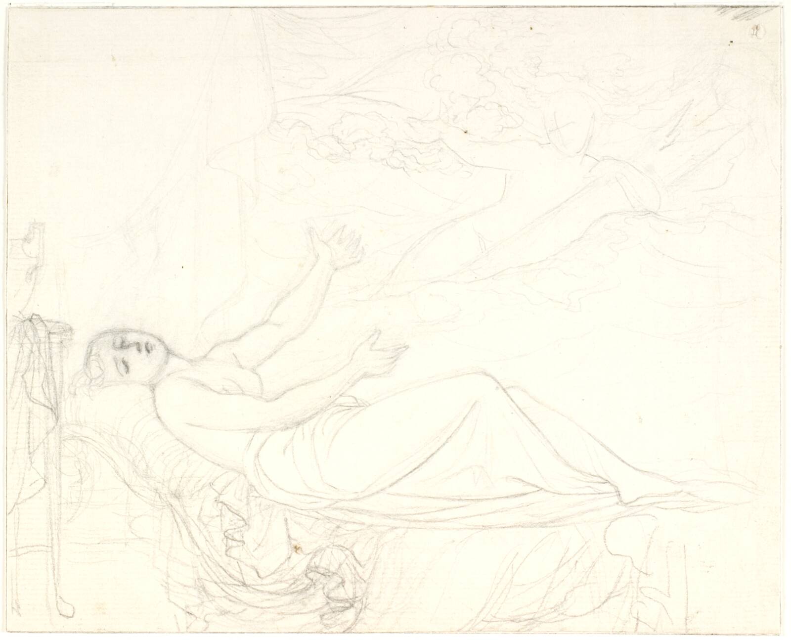 Alcyones drømmesyn, C.G. Kratzenstein Stub, 1810