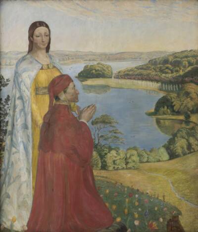 Dante og Beatrice i Paradis