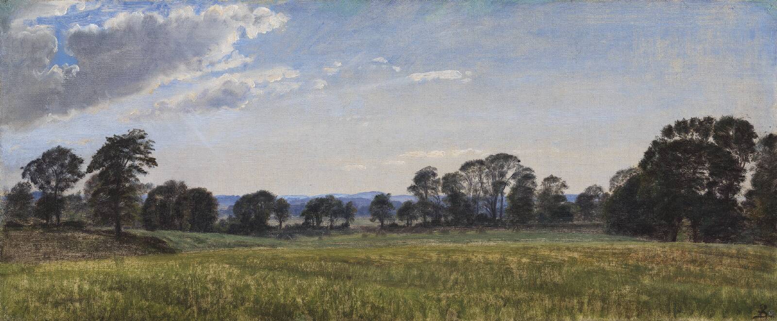 Engene ved Dortheaslyst, P.C. Skovgaard, 1871-1875