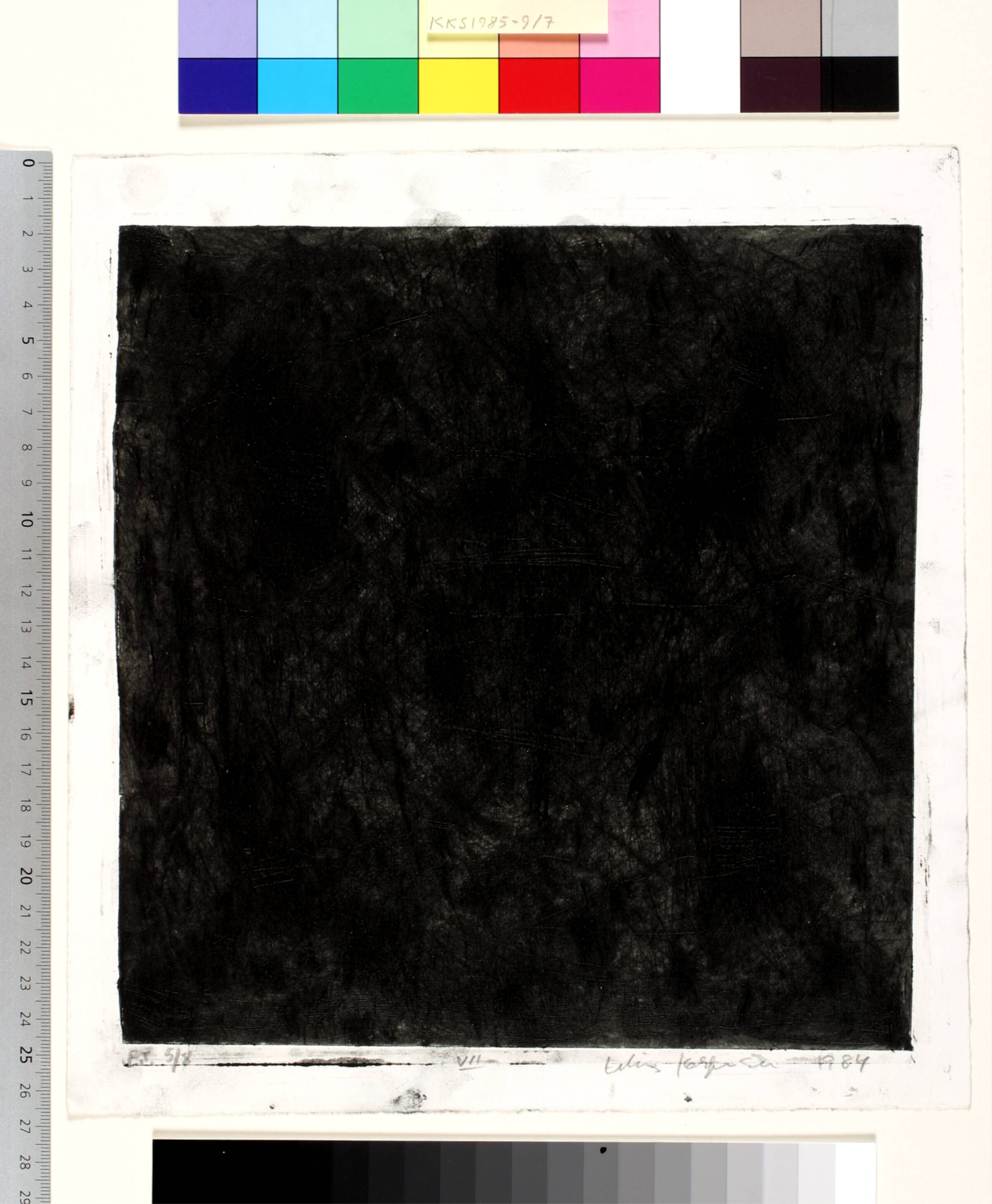 Dagbogsblad VII, Erling Jørgensen, 1984