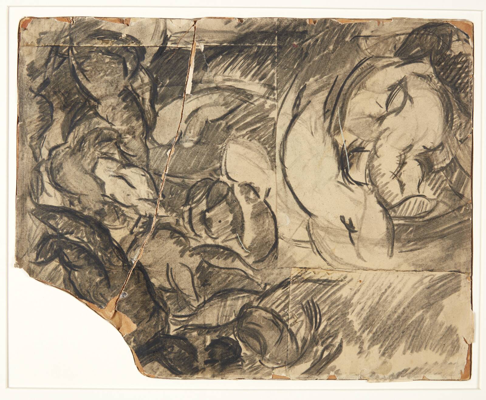 Udkast til Poseidon-billedet, Edvard Weie, 1917-1920
