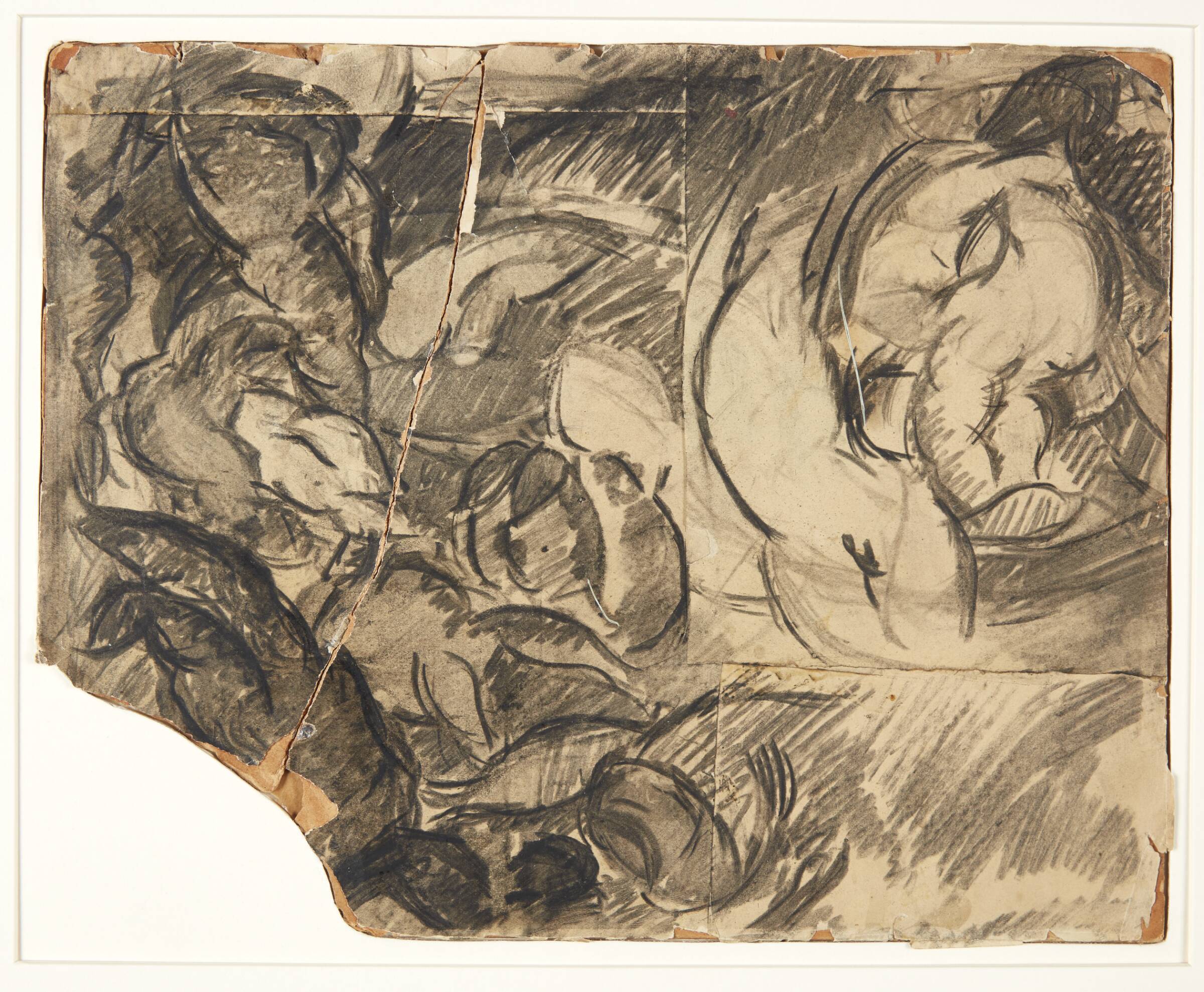 Udkast til Poseidon-billedet, Edvard Weie, 1917-1920