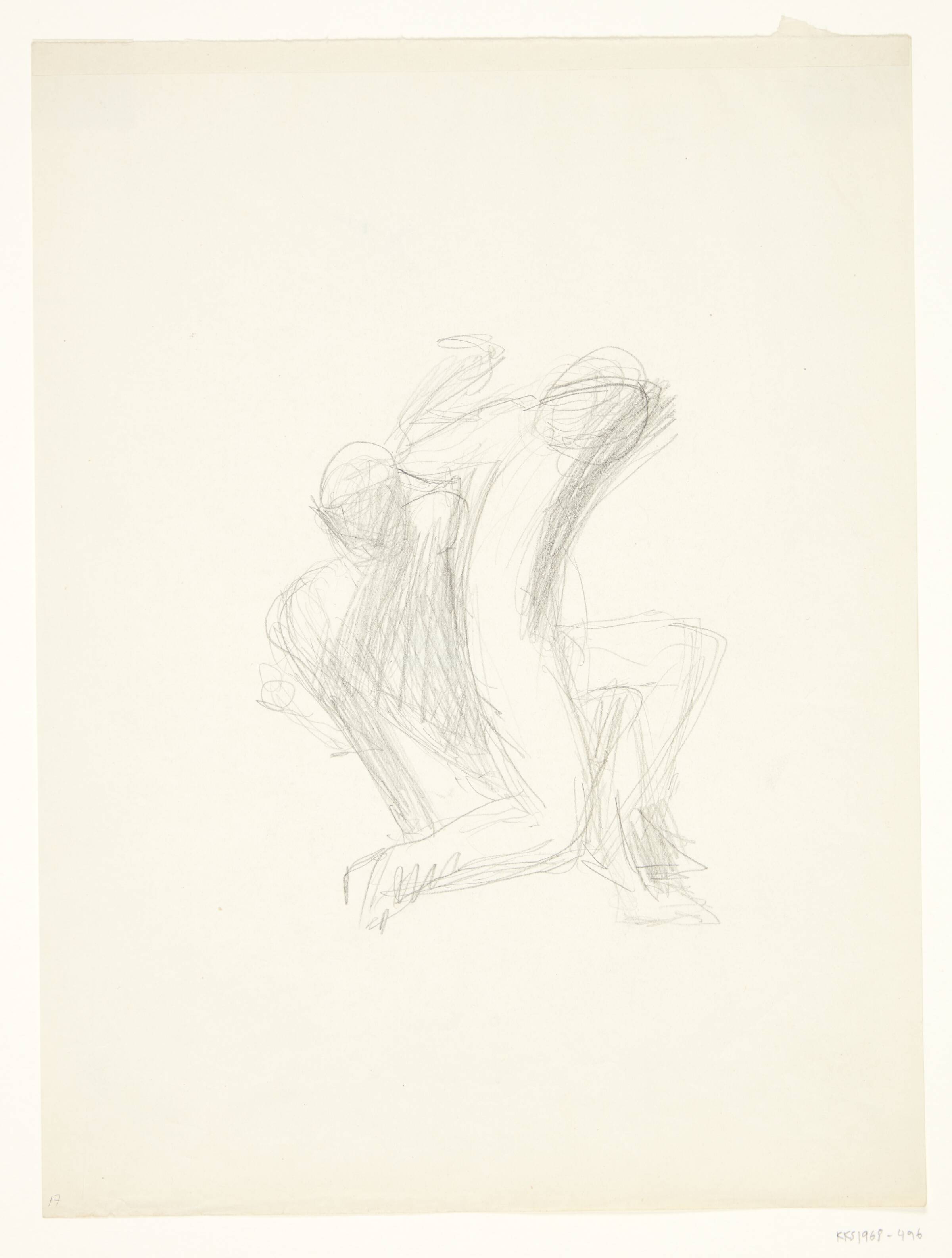 Elskovspar. Udkast til statuette, Gerhard Henning, 1920-1929