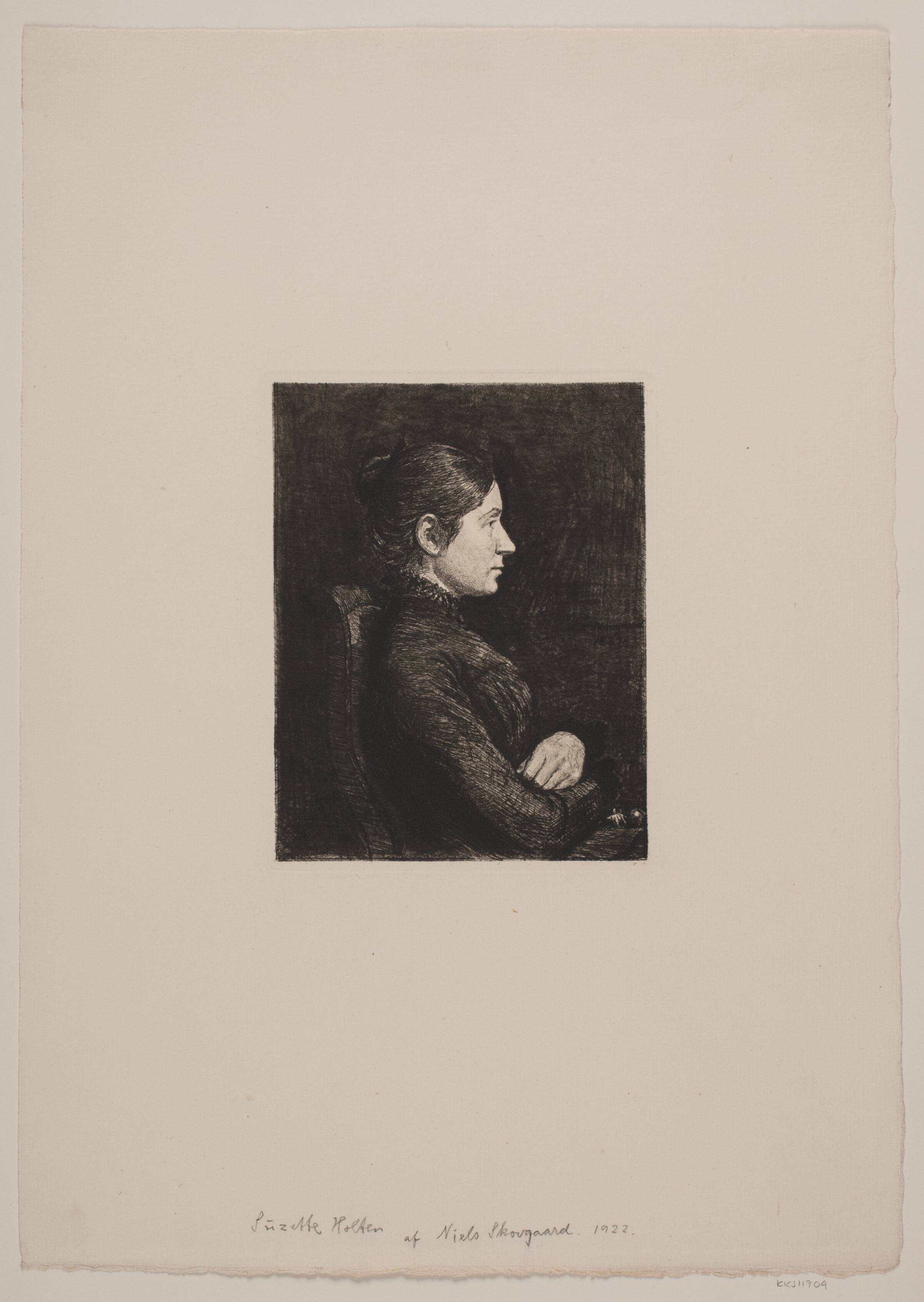Faster Cathrine, Niels Skovgaard, 1884