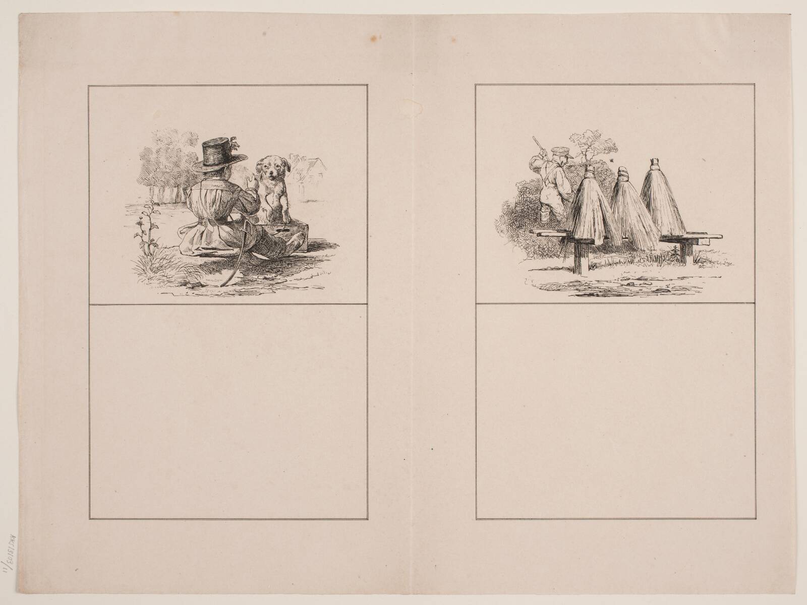 Køreturen; Bien, Adolph Kittendorff, 1845