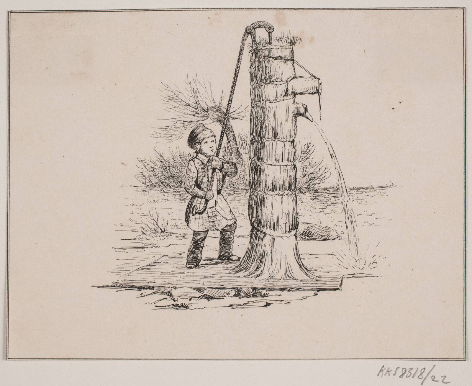 Posten, Adolph Kittendorff, 1845