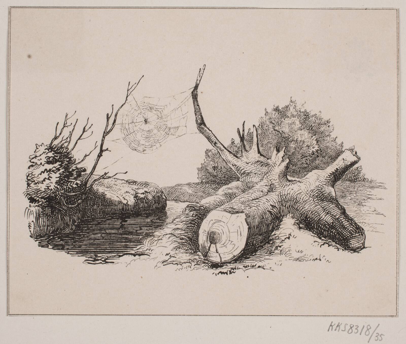 Ederkoppen, Adolph Kittendorff, 1845