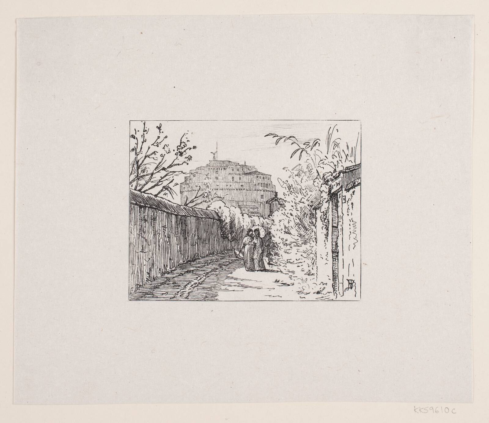Vicolo della Barbetta, Ubekendt, 1870-1877