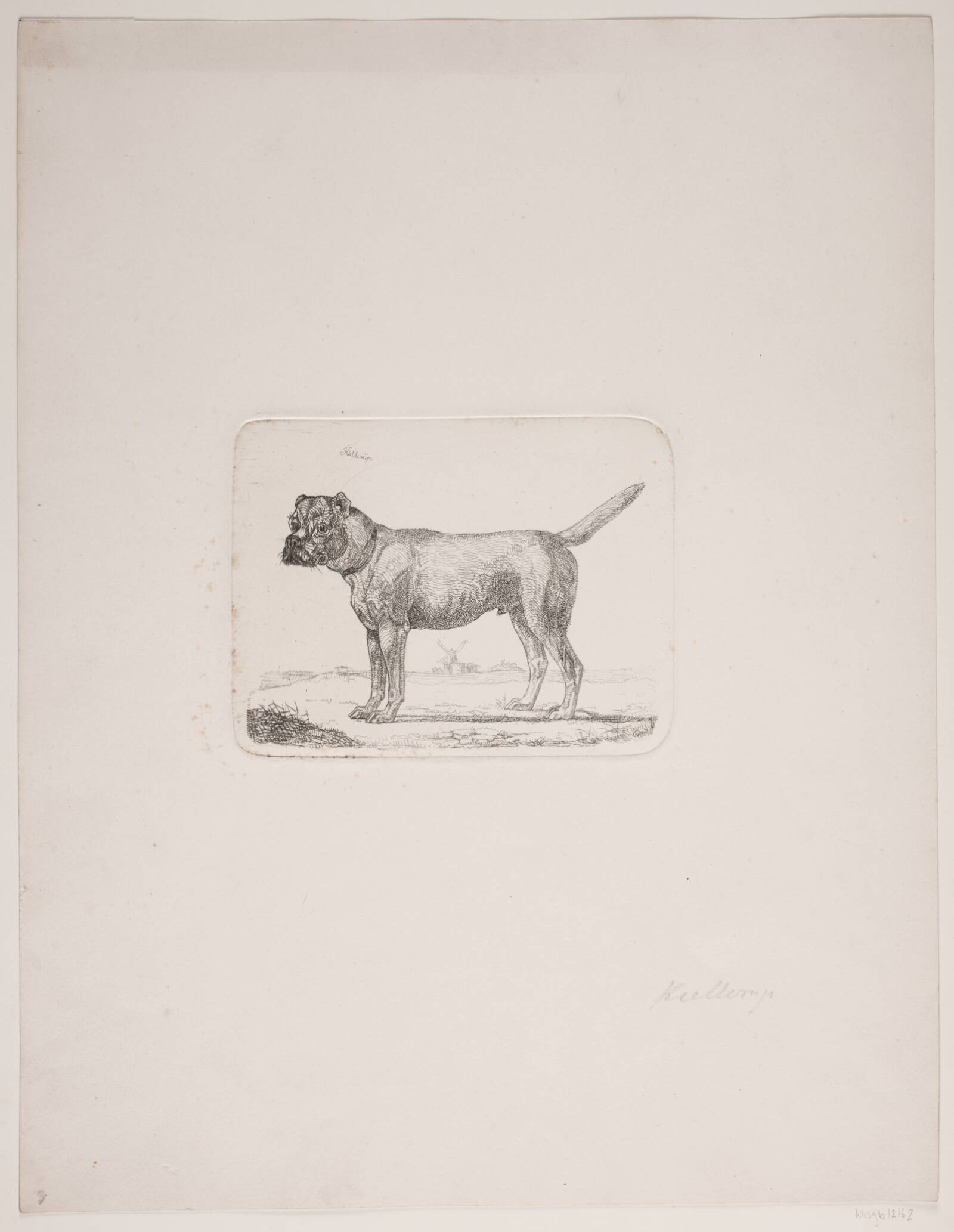En hund, Theodor Kiellerup, 1818-1850