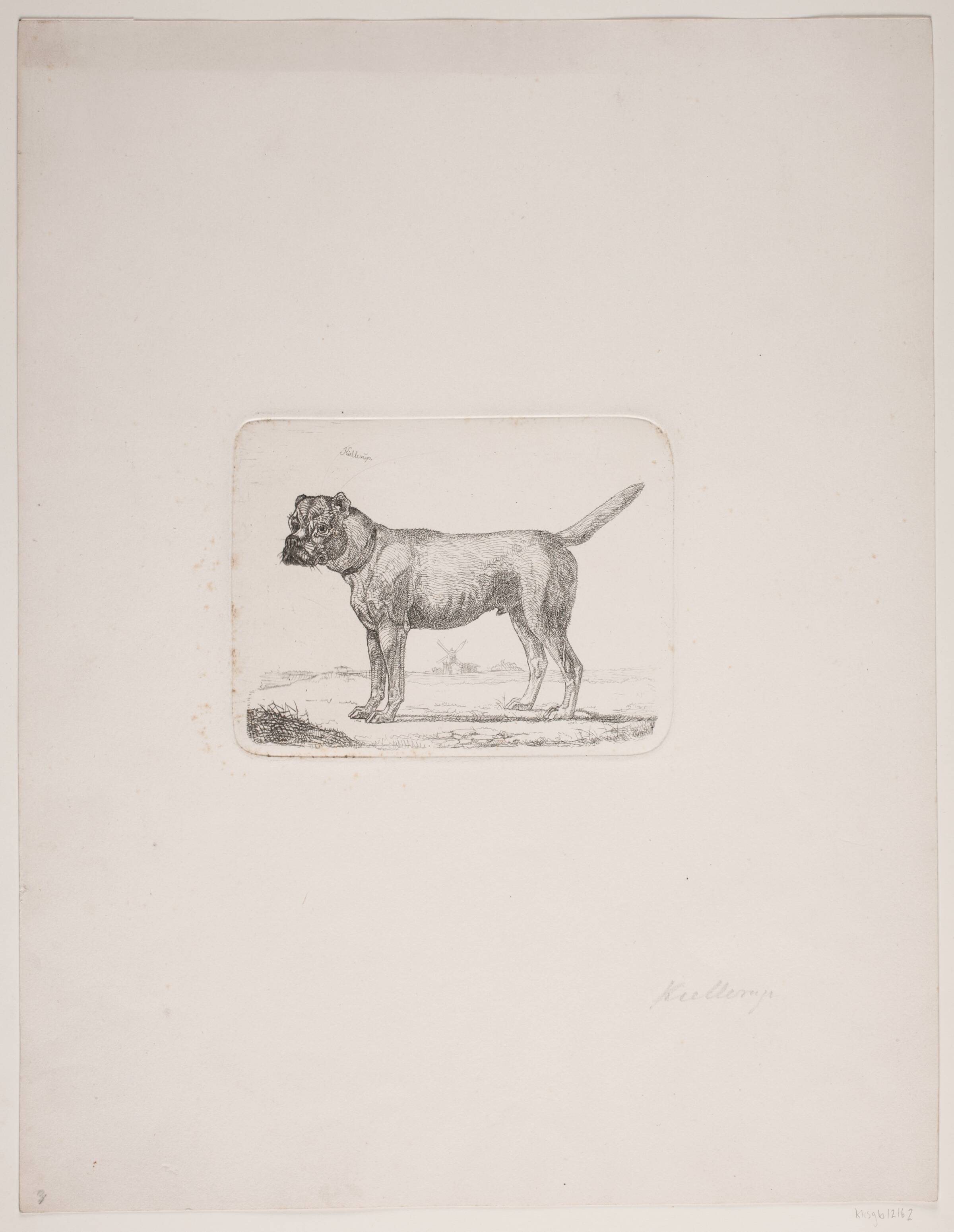 En hund, Theodor Kiellerup, 1818-1850