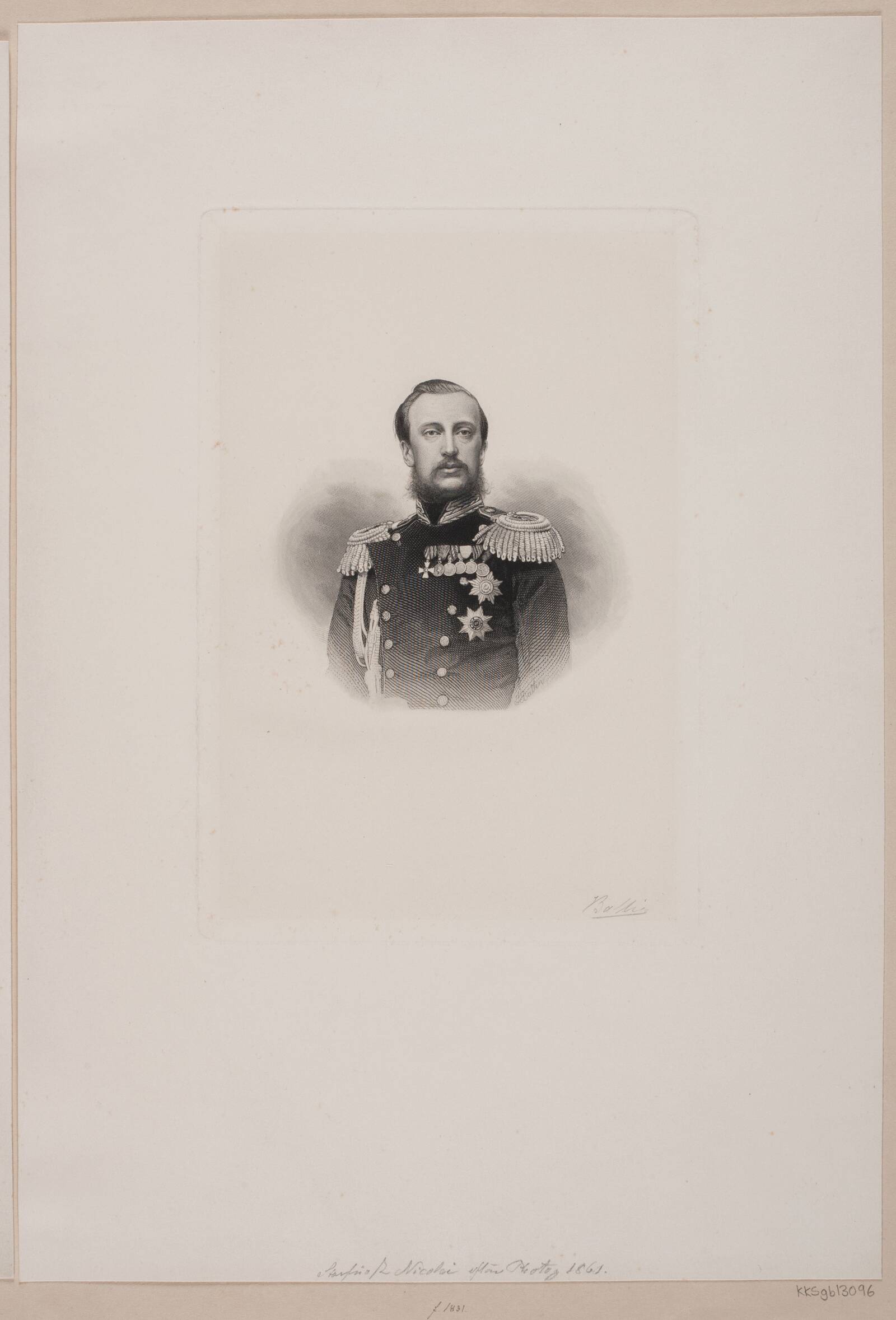 Storfyrst Nikolai, Joel Ballin, 1861-1884