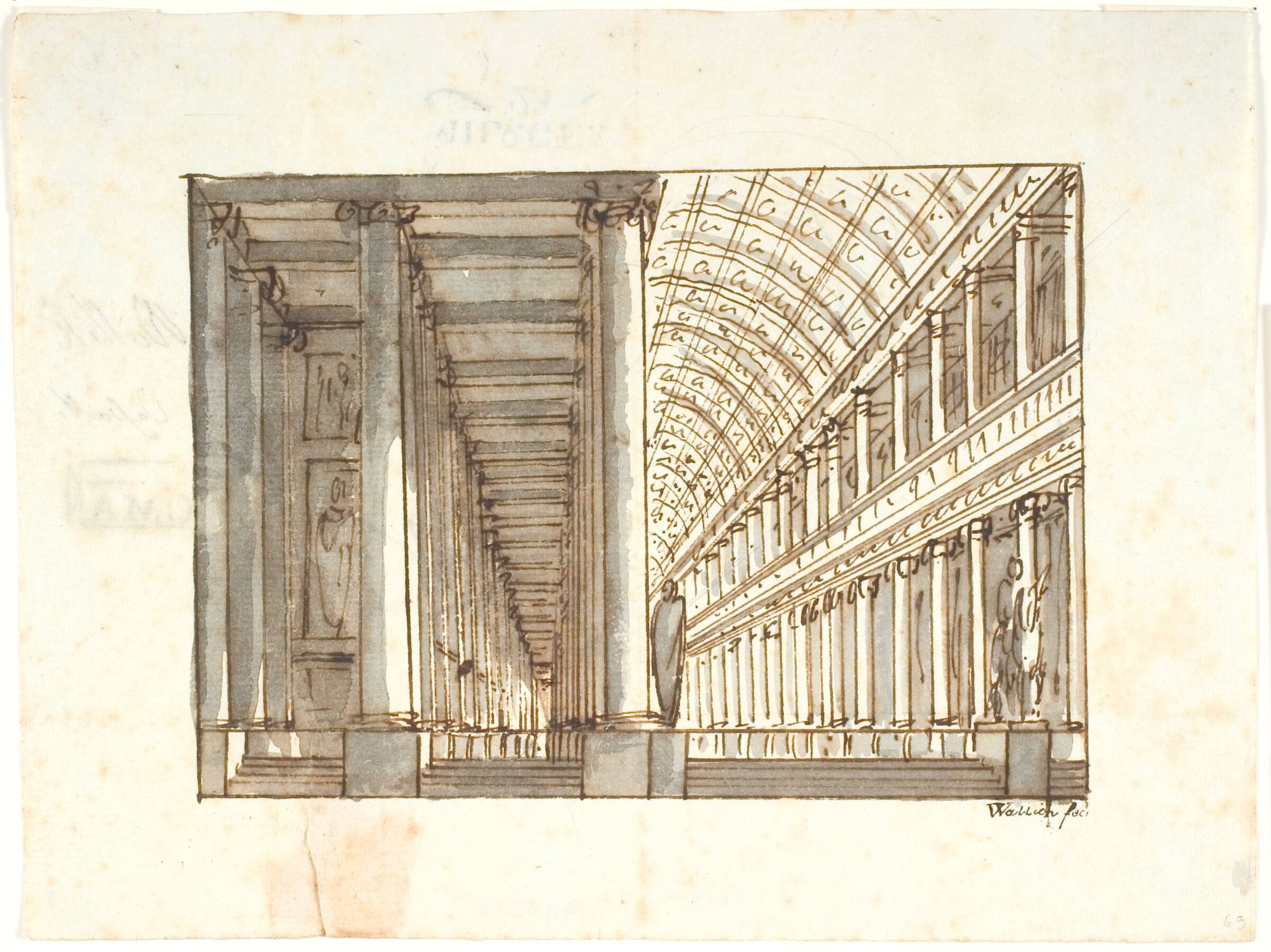 Basilikainteriør, Aron Wallick, 1803-1809
