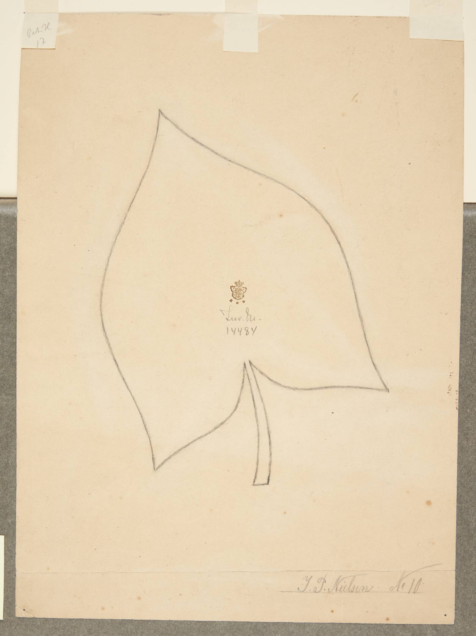 Et blad, Peter Hansen, 1908-1909