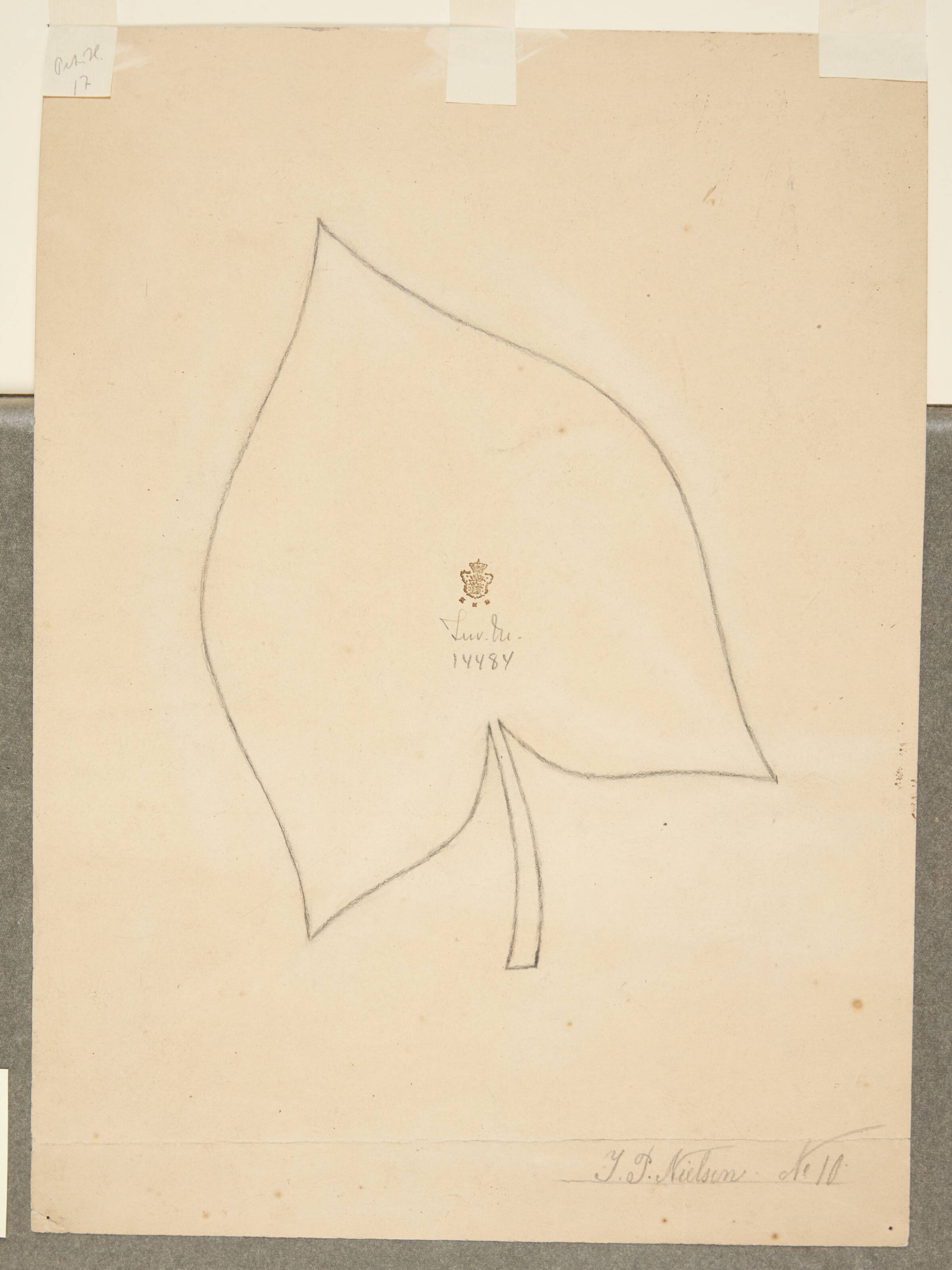Et blad, Peter Hansen, 1908-1909
