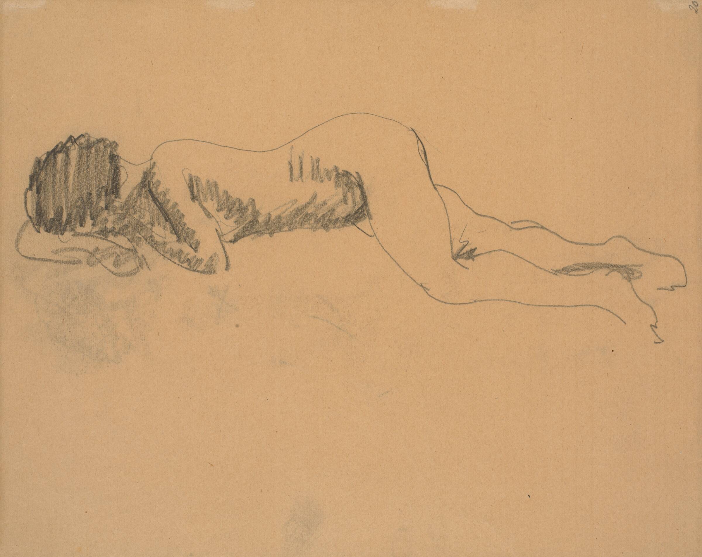 Skitsebog. Paris 1905-07?, Isakson, Karl, 1905-1907