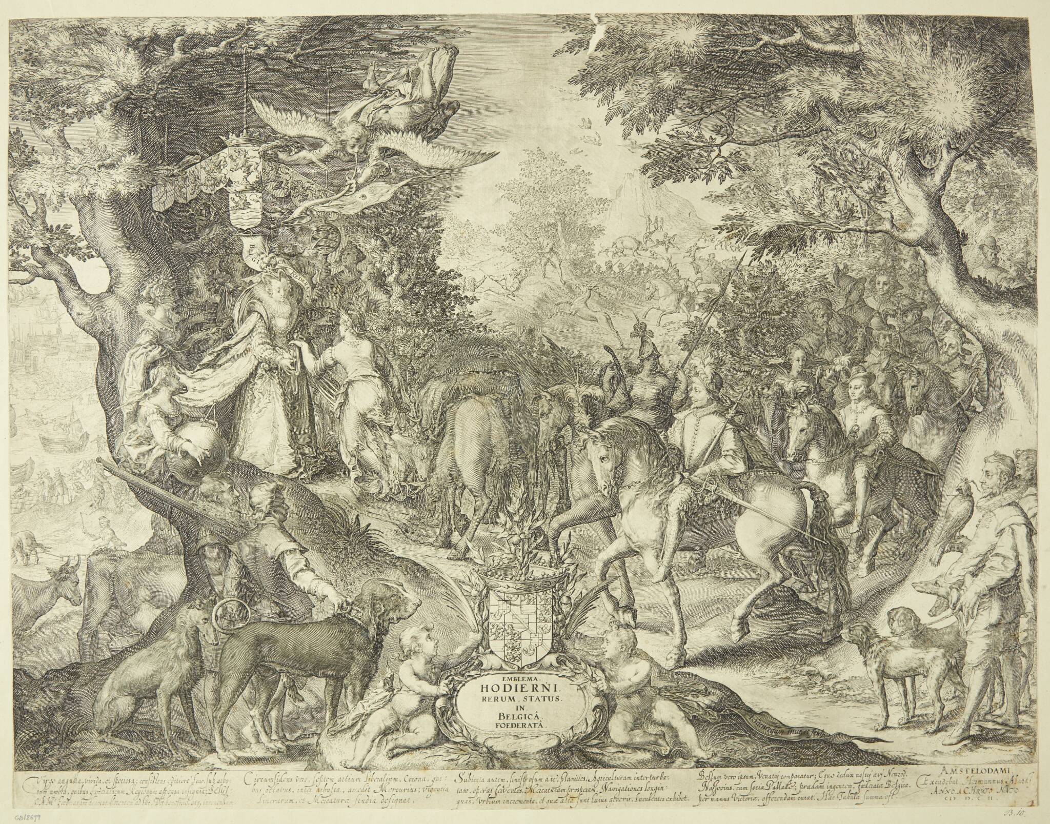 Allegori over De Forenede Nederlandes blomstringstid