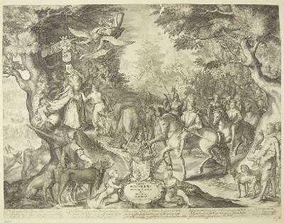 Allegori over De Forenede Nederlandes blomstringstid