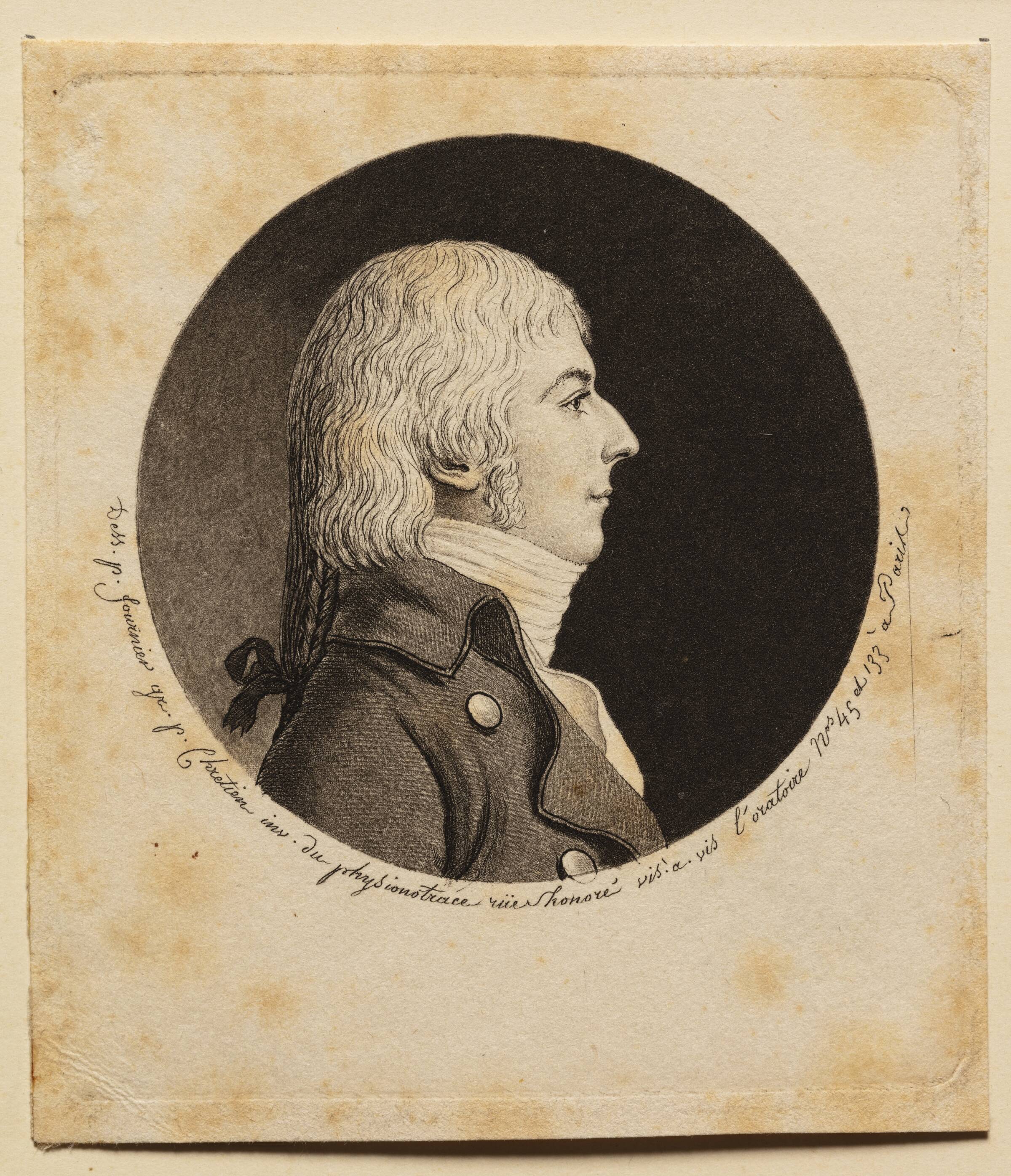 Nicolai Christian Nissen, Gilles-Louis Chrétien, 1770-1811
