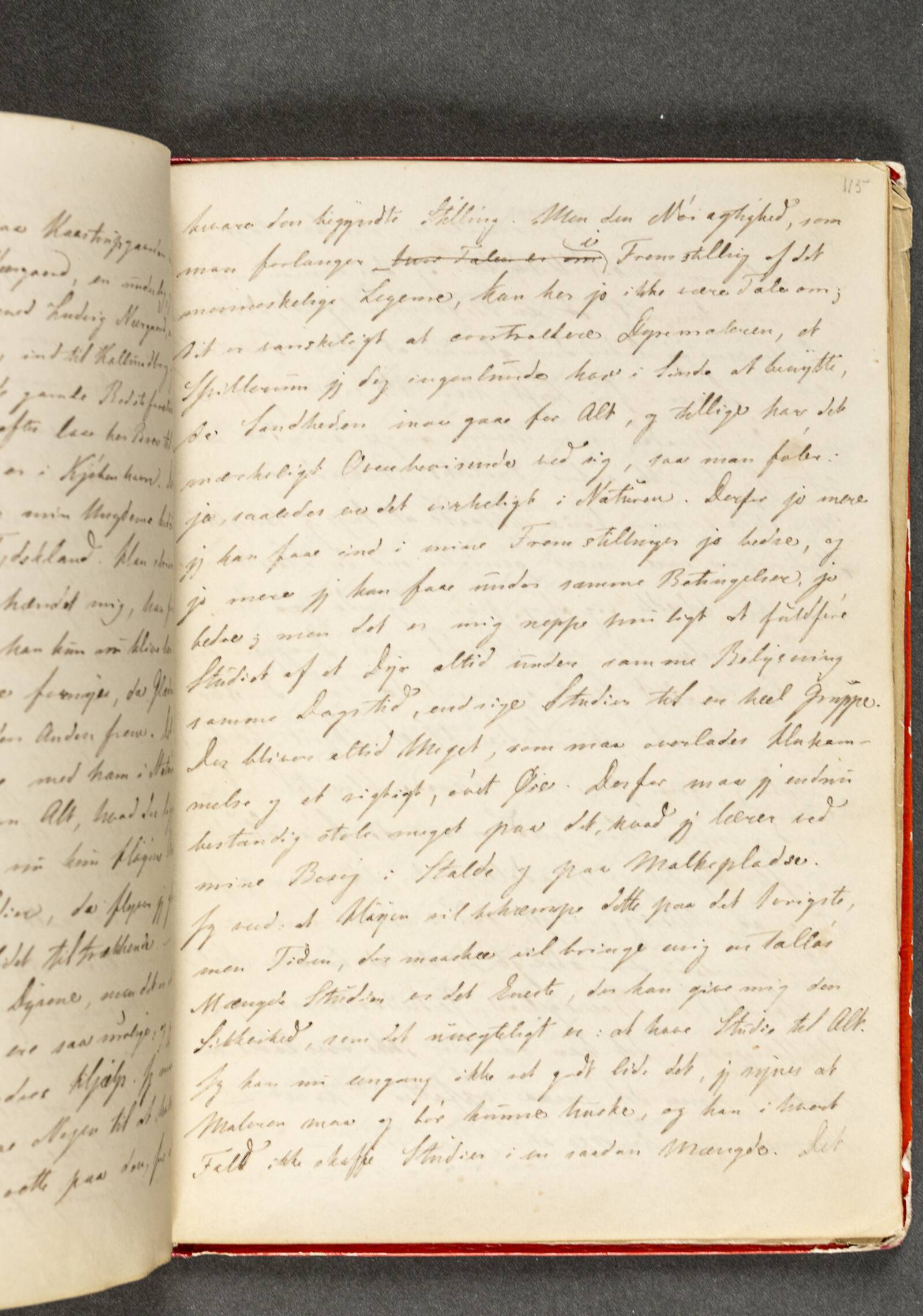 Dagbog. Side 115, Johan Thomas Lundbye, 1844