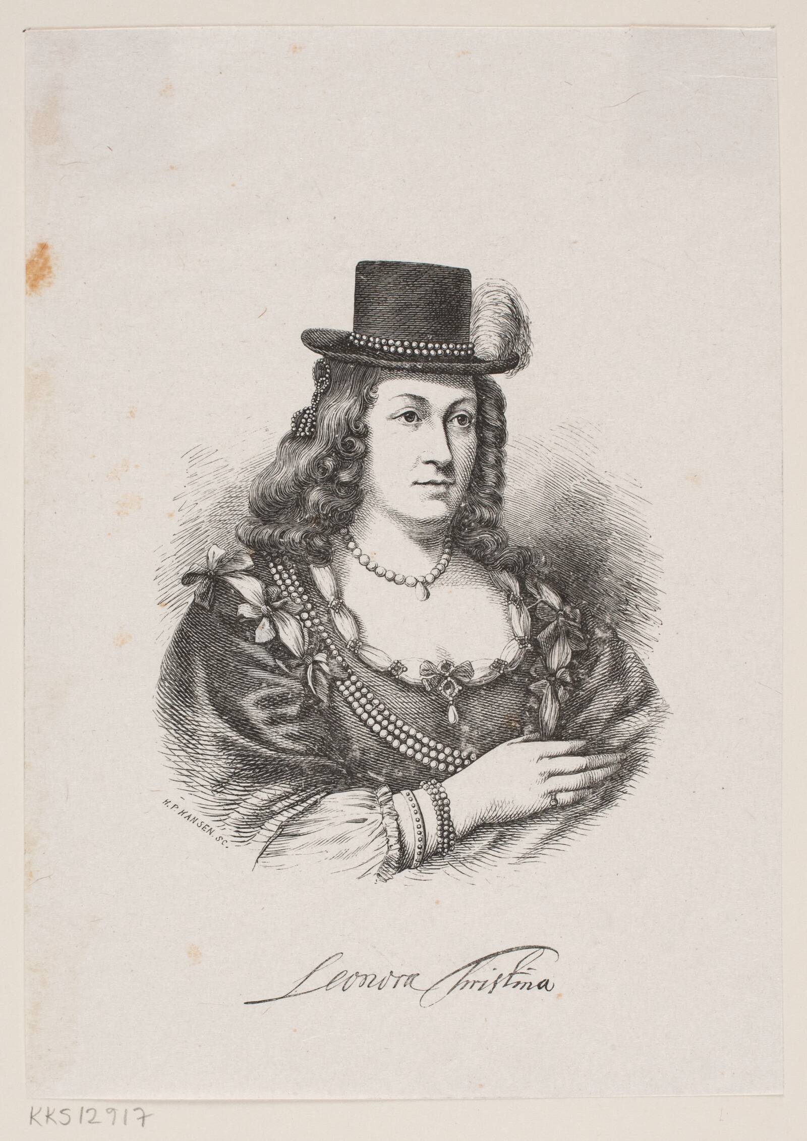 Leonora Christina Ulfeldt, H.P. Hansen, 1871
