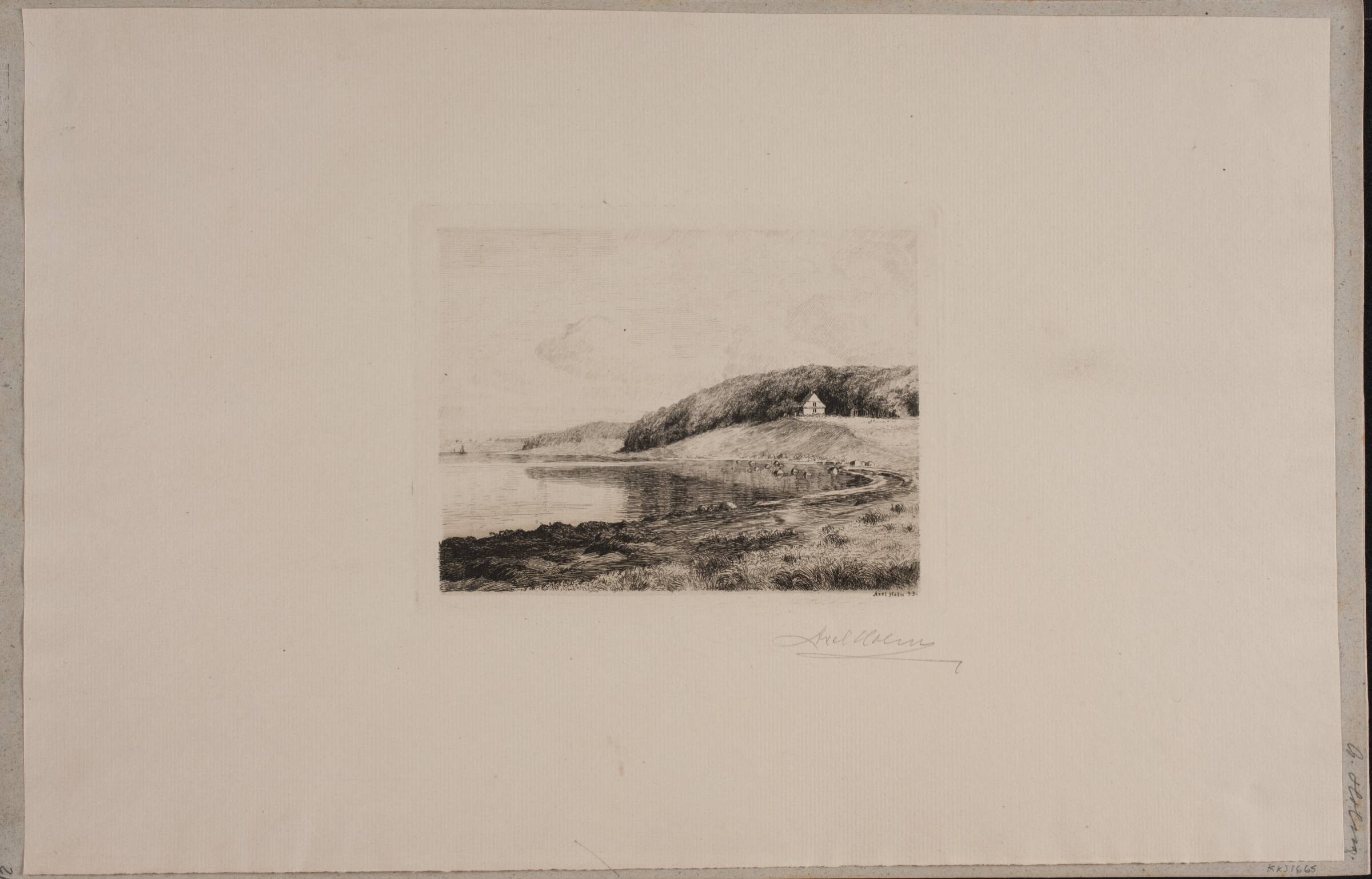Fra Kalundborg fjord, Axel Holm, 1893