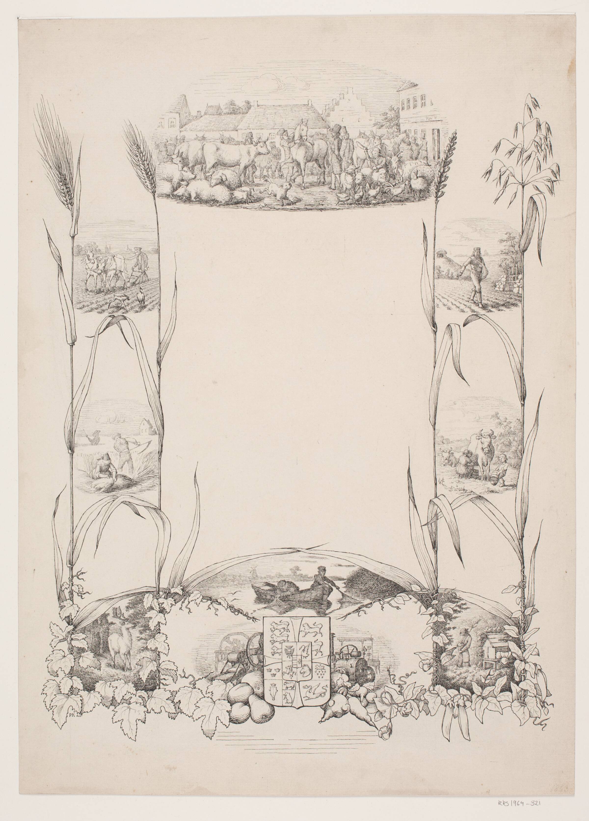 Bedømmelsesblad fra Den danske Landmandsforsamling, Adolph Kittendorff, 1820-1901