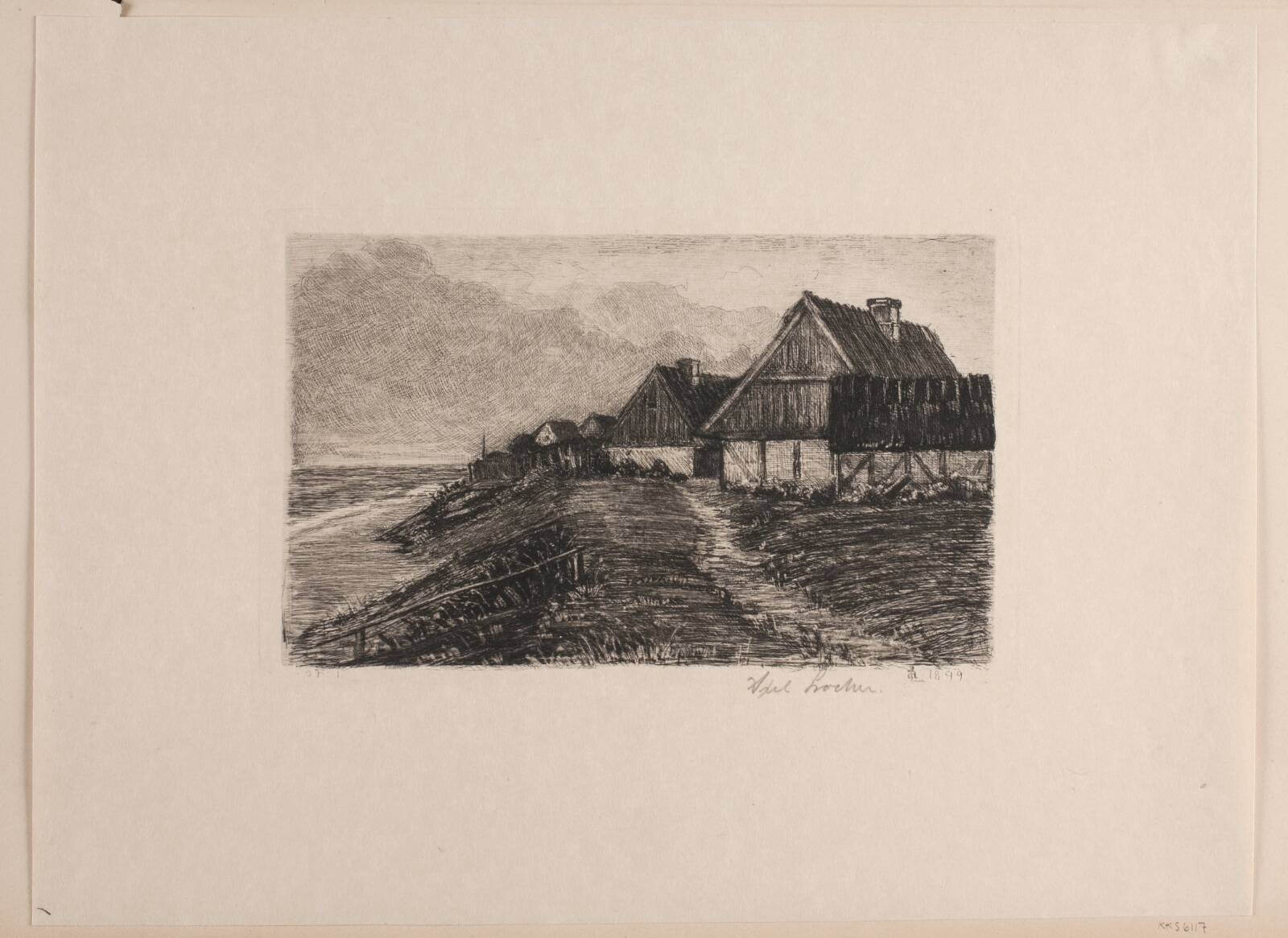 Fra Tisvilde, Axel Locher, 1899