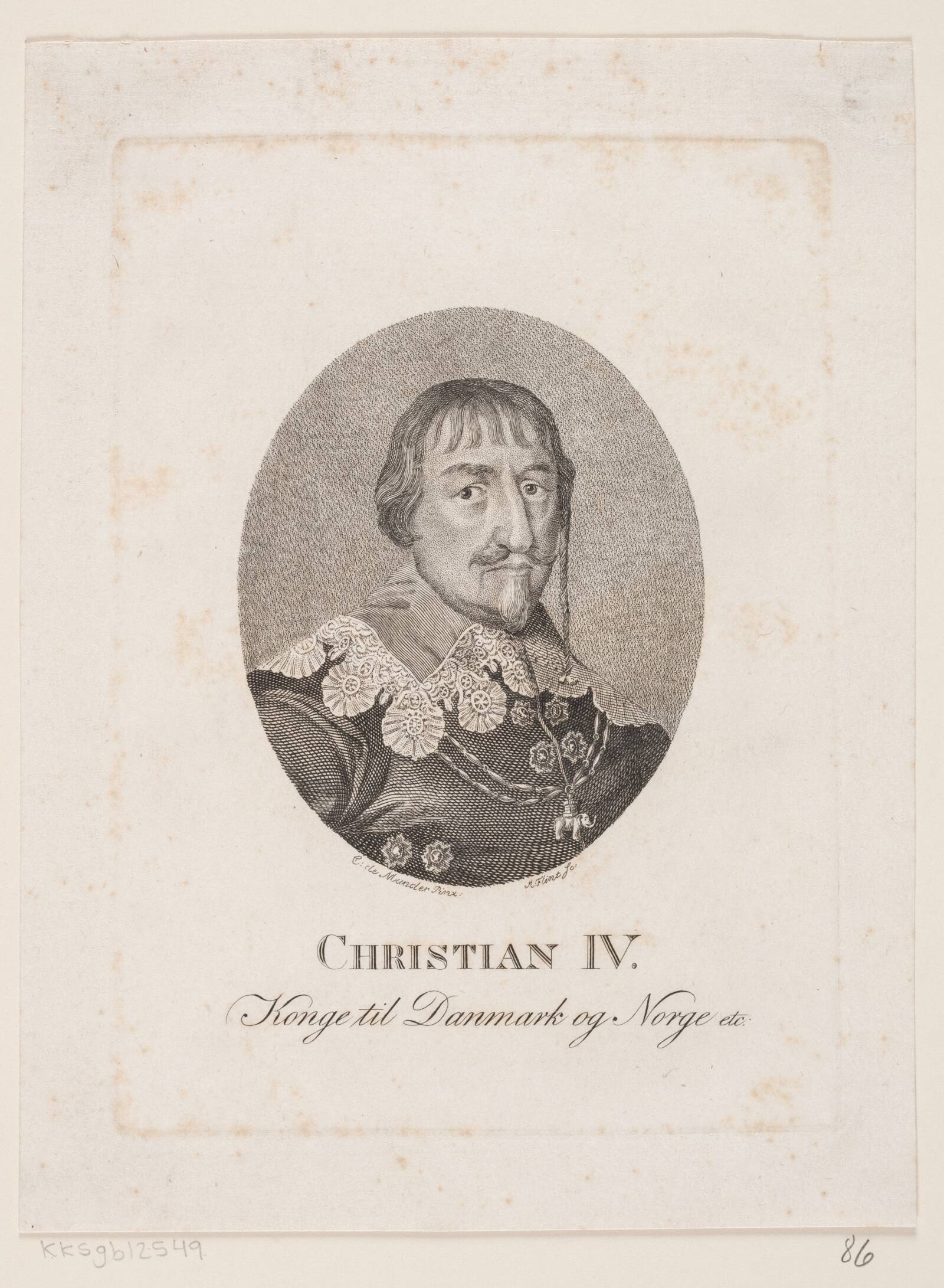 Christian IV, Andreas Flint, 1767-1824