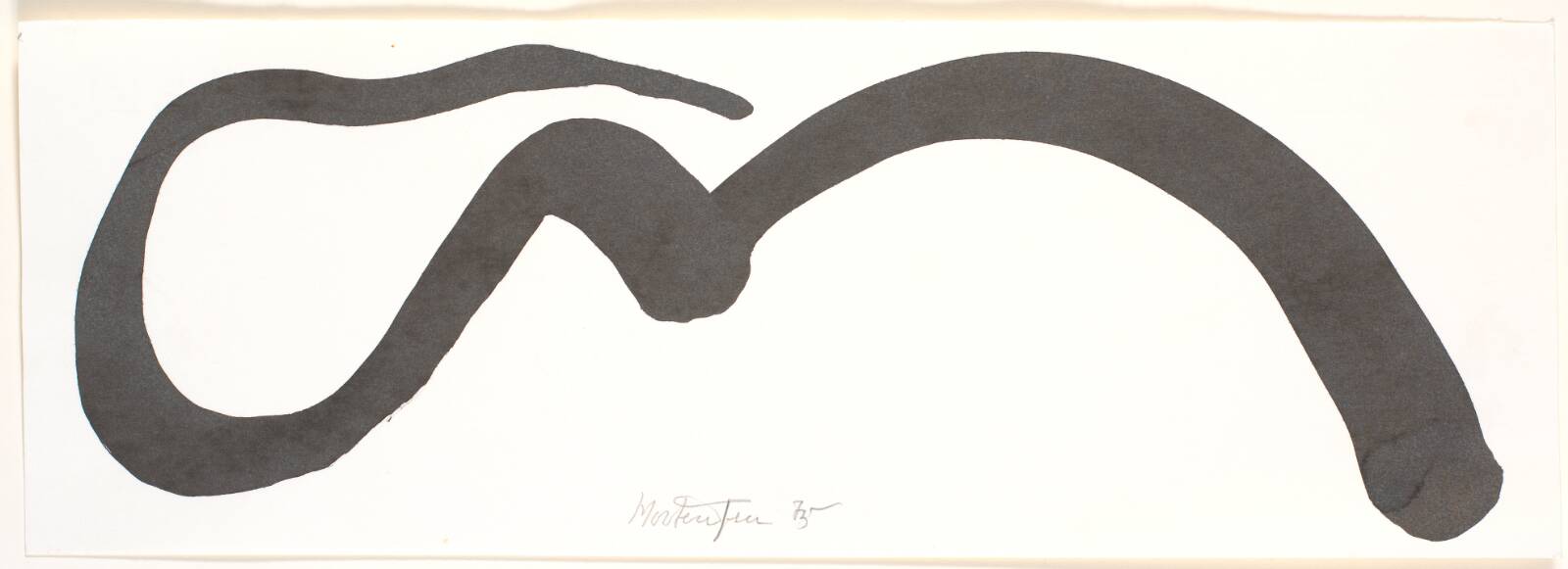 Uden titel, Richard Mortensen, 1975