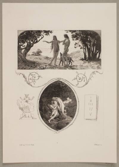 Illustration til "L'Oraison Dominicale"