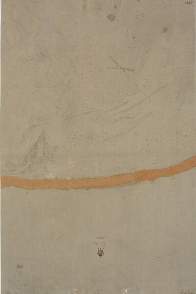 Studie til Papirius og hans moder, maleri dateret 1809