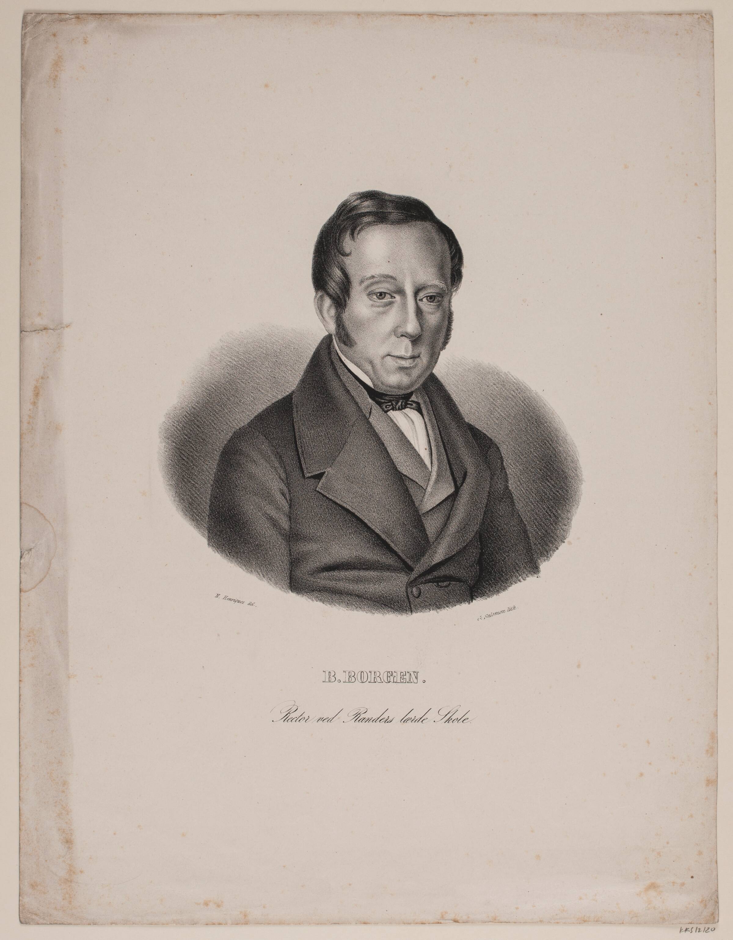 Bonaparte Borgen, Geskel Saloman, 1843