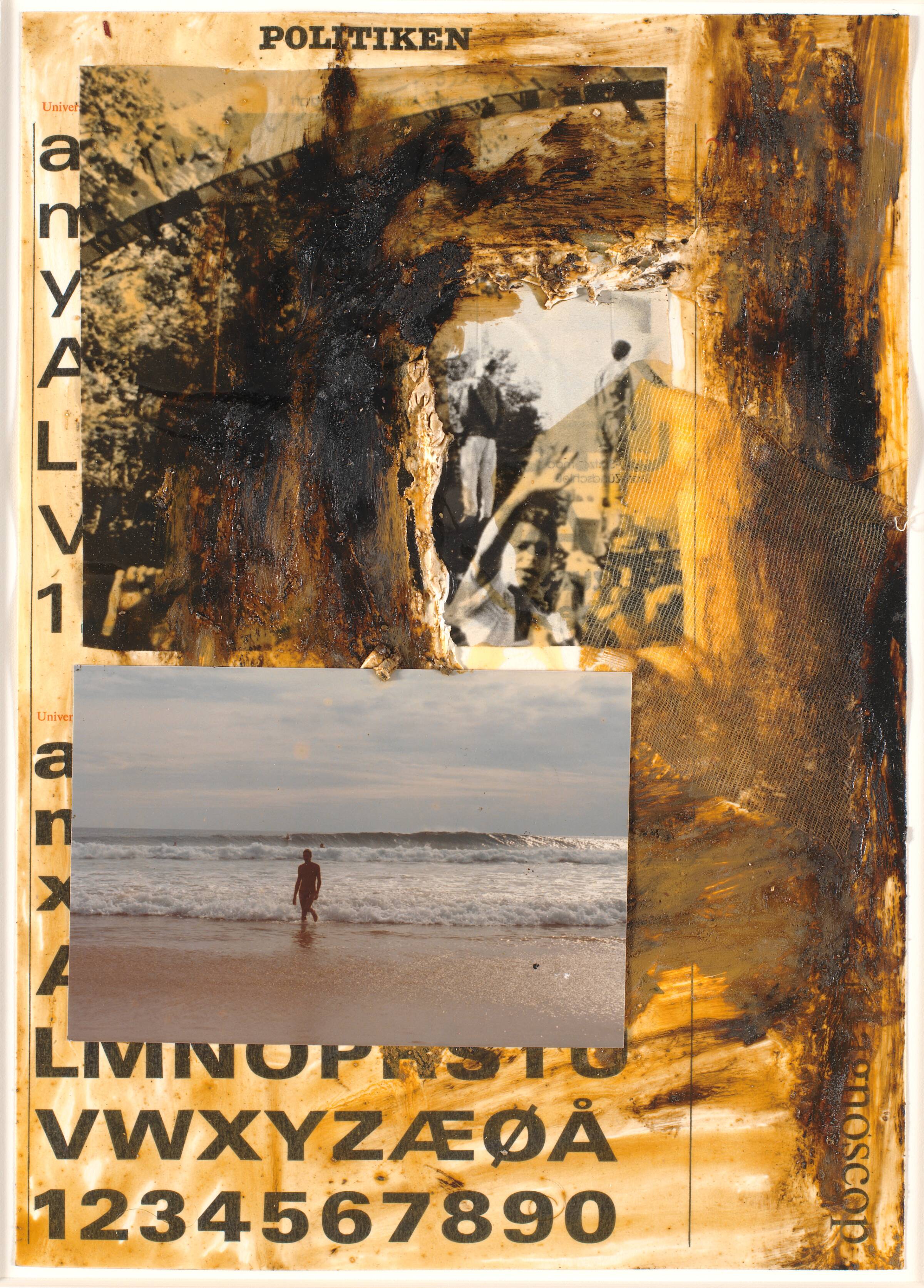 "Turist in Text"/(loose-gaze)/: Der ligger altid noget bag, Thomas Bruun, 1990