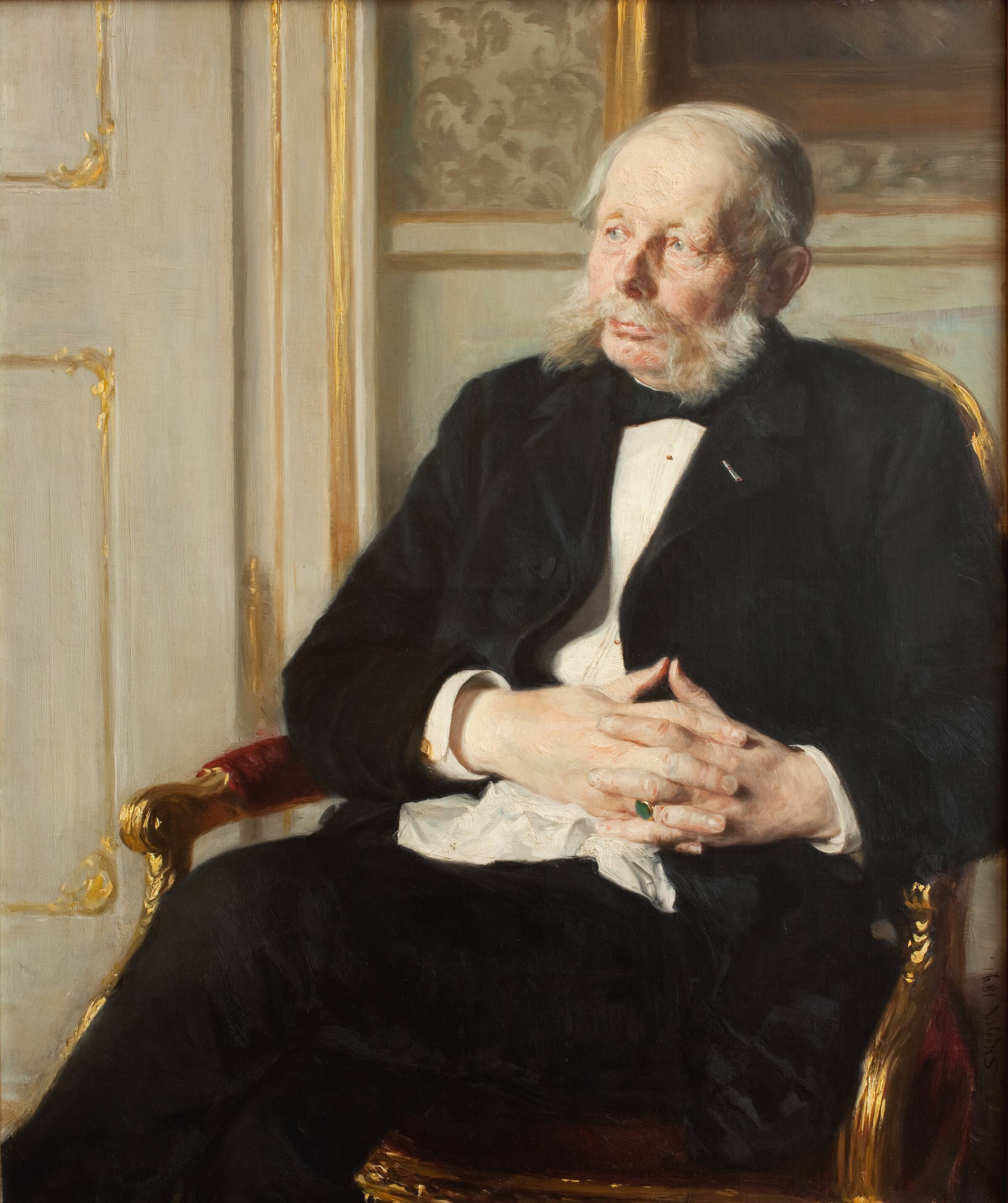Baron Otto Ditlev Rosenørn-Lehn, P.S. Krøyer, 1891