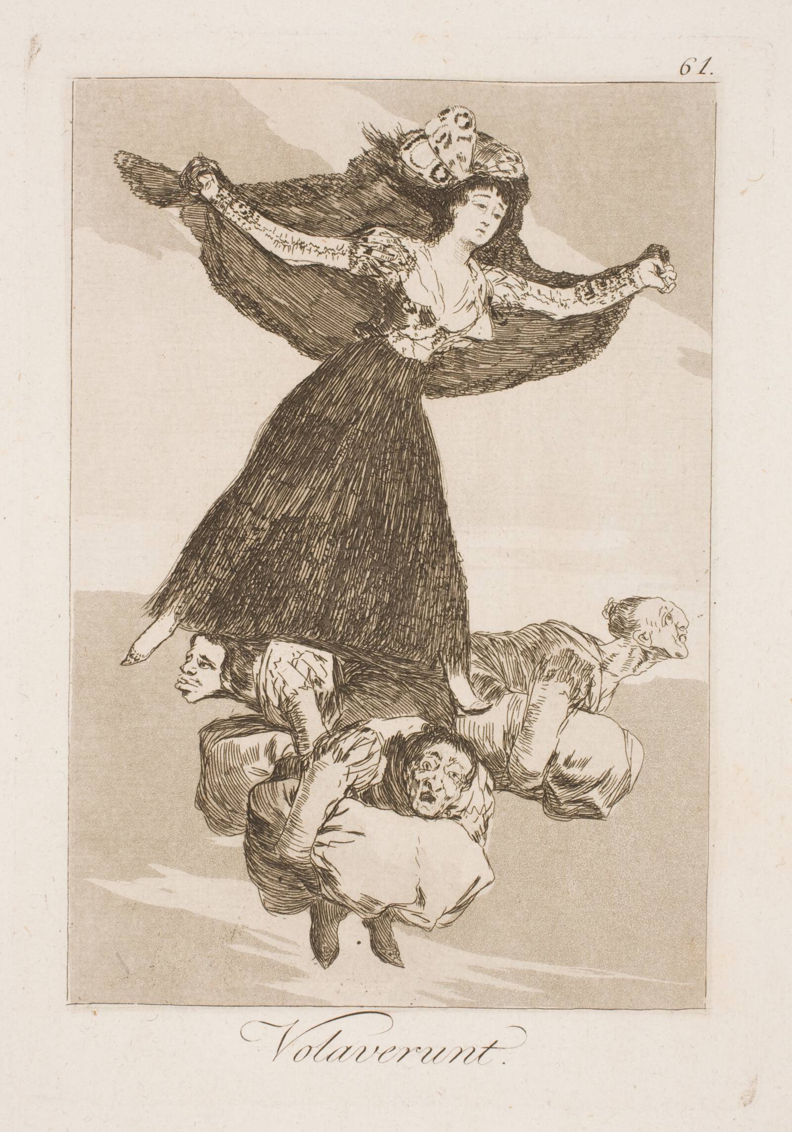 De er fløjet bort, Francisco de Goya, 1797-1798