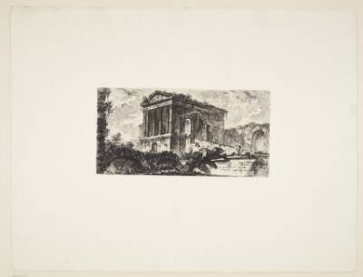 Clitumnus' tempel, beliggende mellem Foligno og Spoleto ...