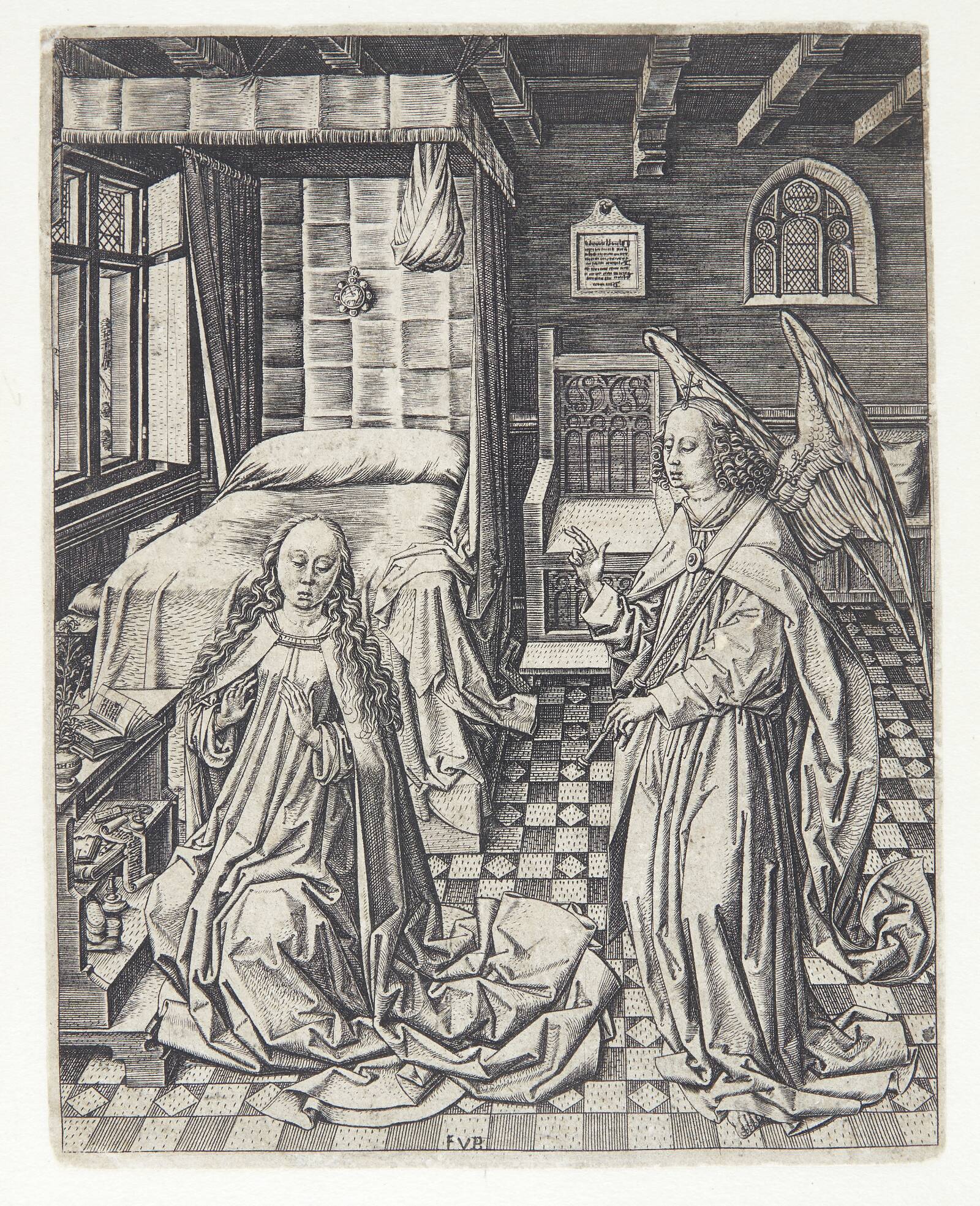 Bebudelsen, Monogrammist FVB, 1475-1499