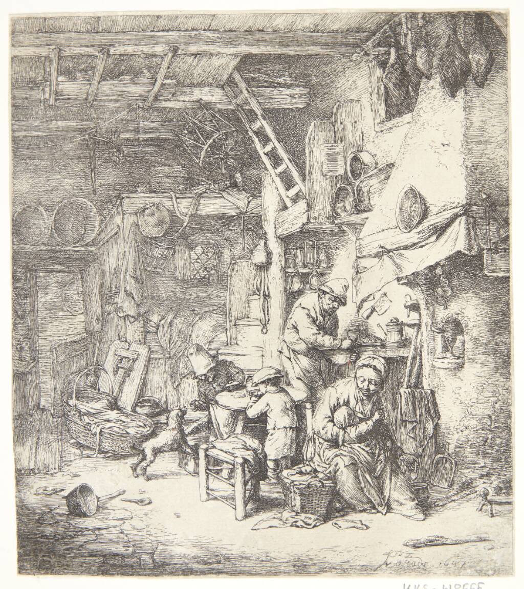 Familien, Adriaen van Ostade, 1647