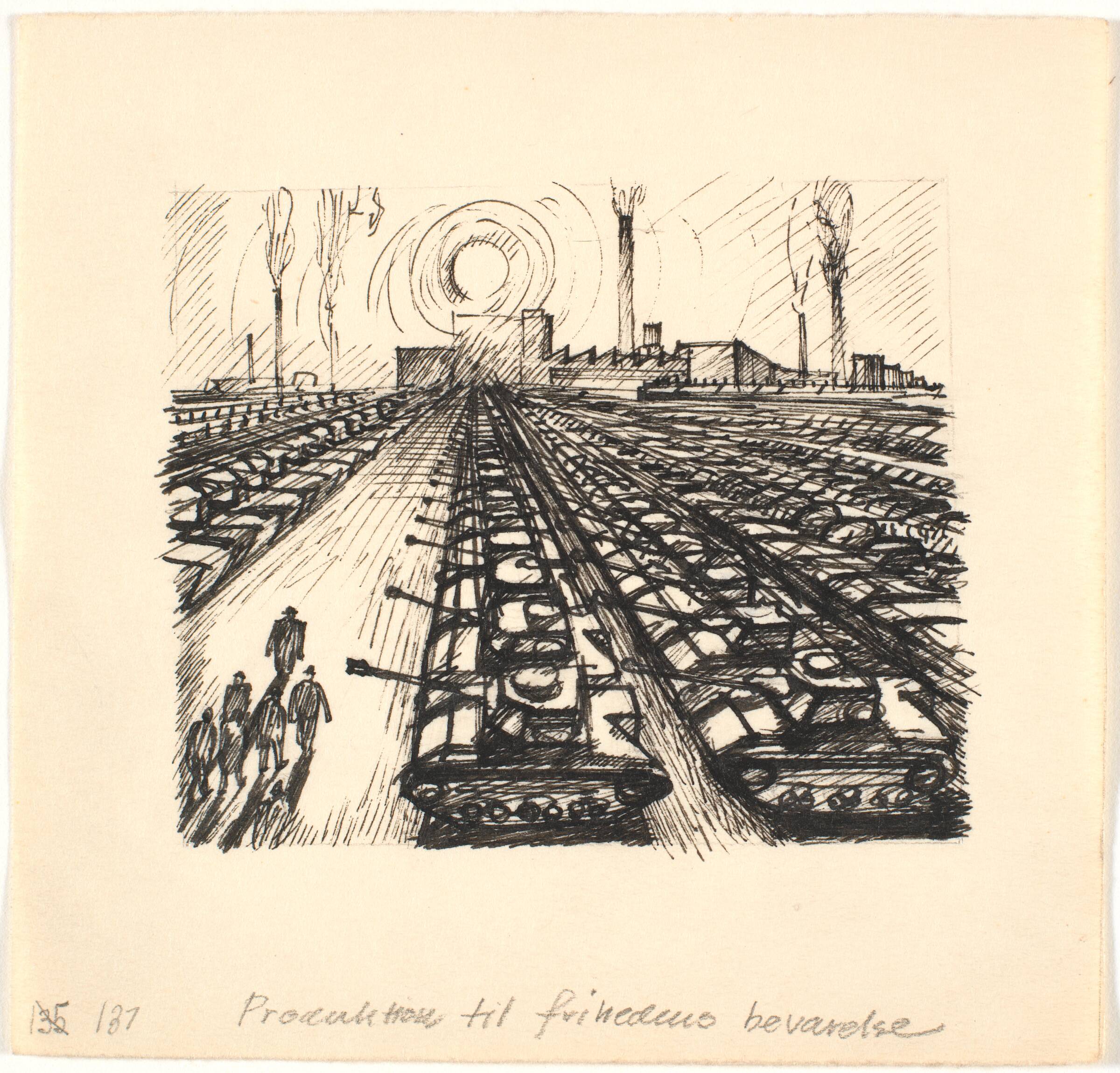 Produktion til frihedens bevarelse, Palle Nielsen, 1949