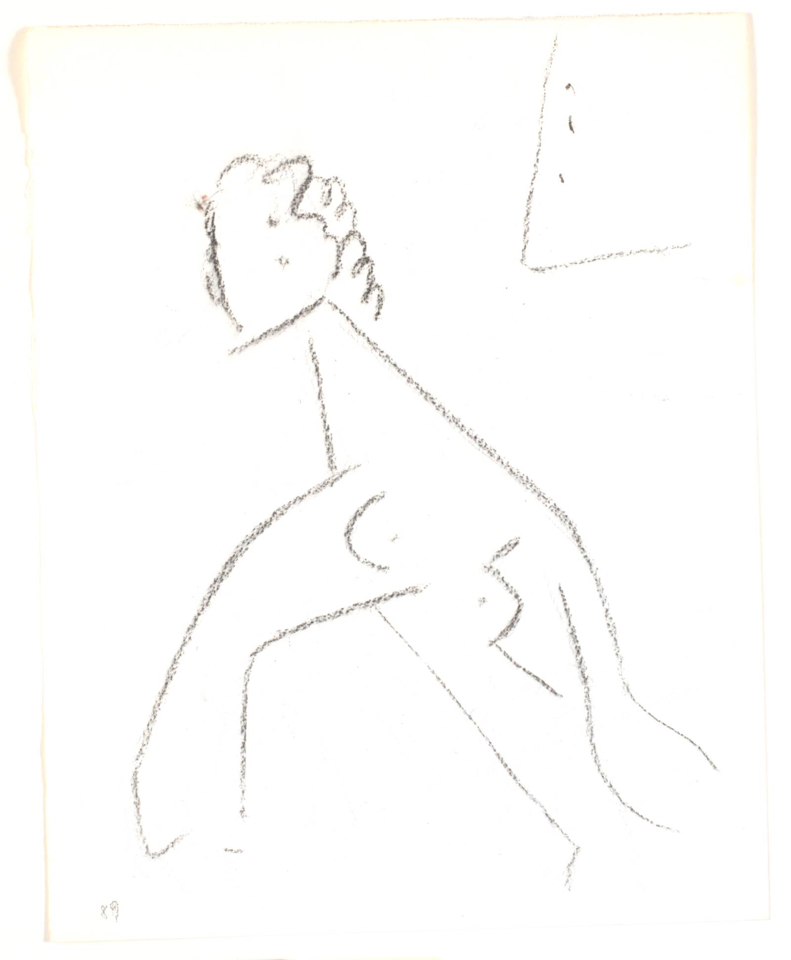 Kvindelig figur, Wilhelm Freddie, 1989