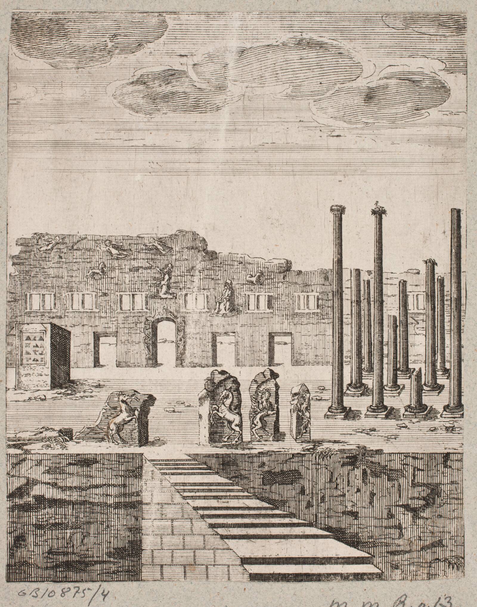 Antikke ruiner, Ubekendt, 1668